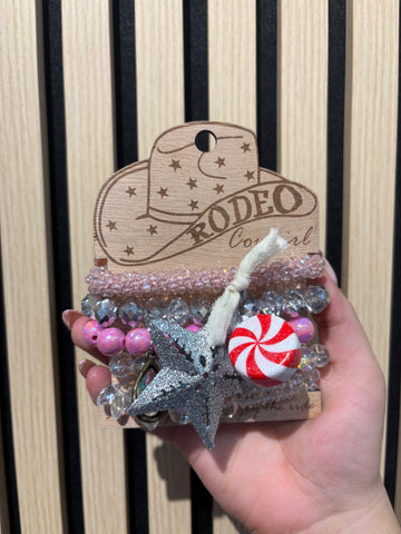 Peppermint Wishes Bracelet Stack