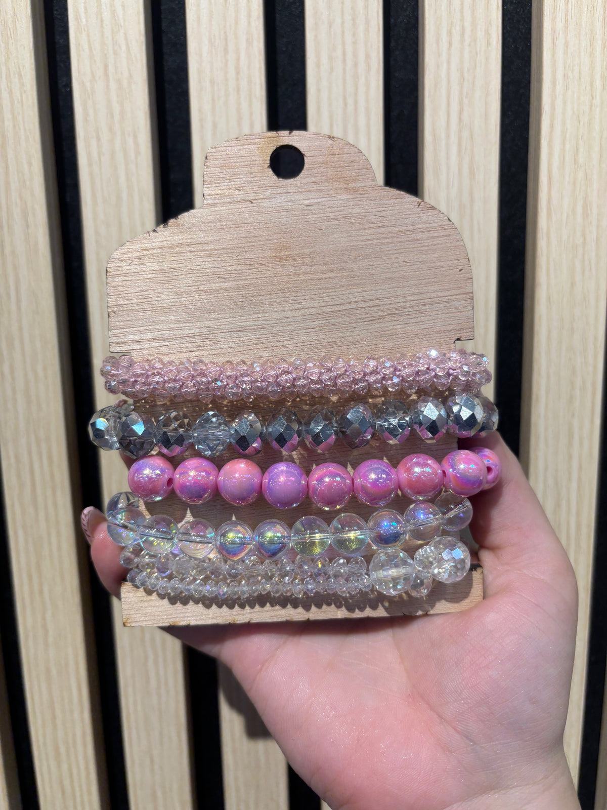 Peppermint Wishes Bracelet Stack