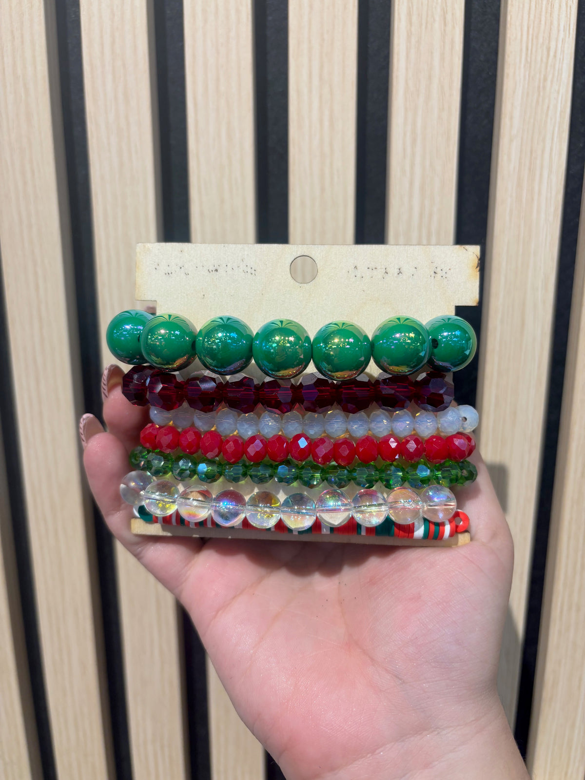 Santa's Sweet Treats Bracelet Stack