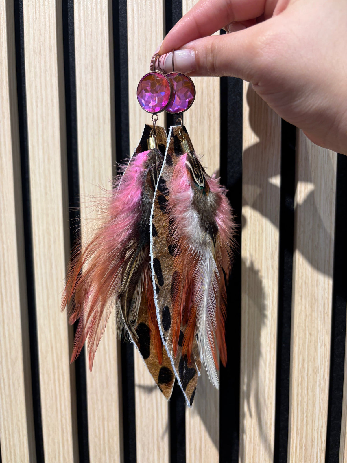 Gypsy South Wild & Free Feather Earrings