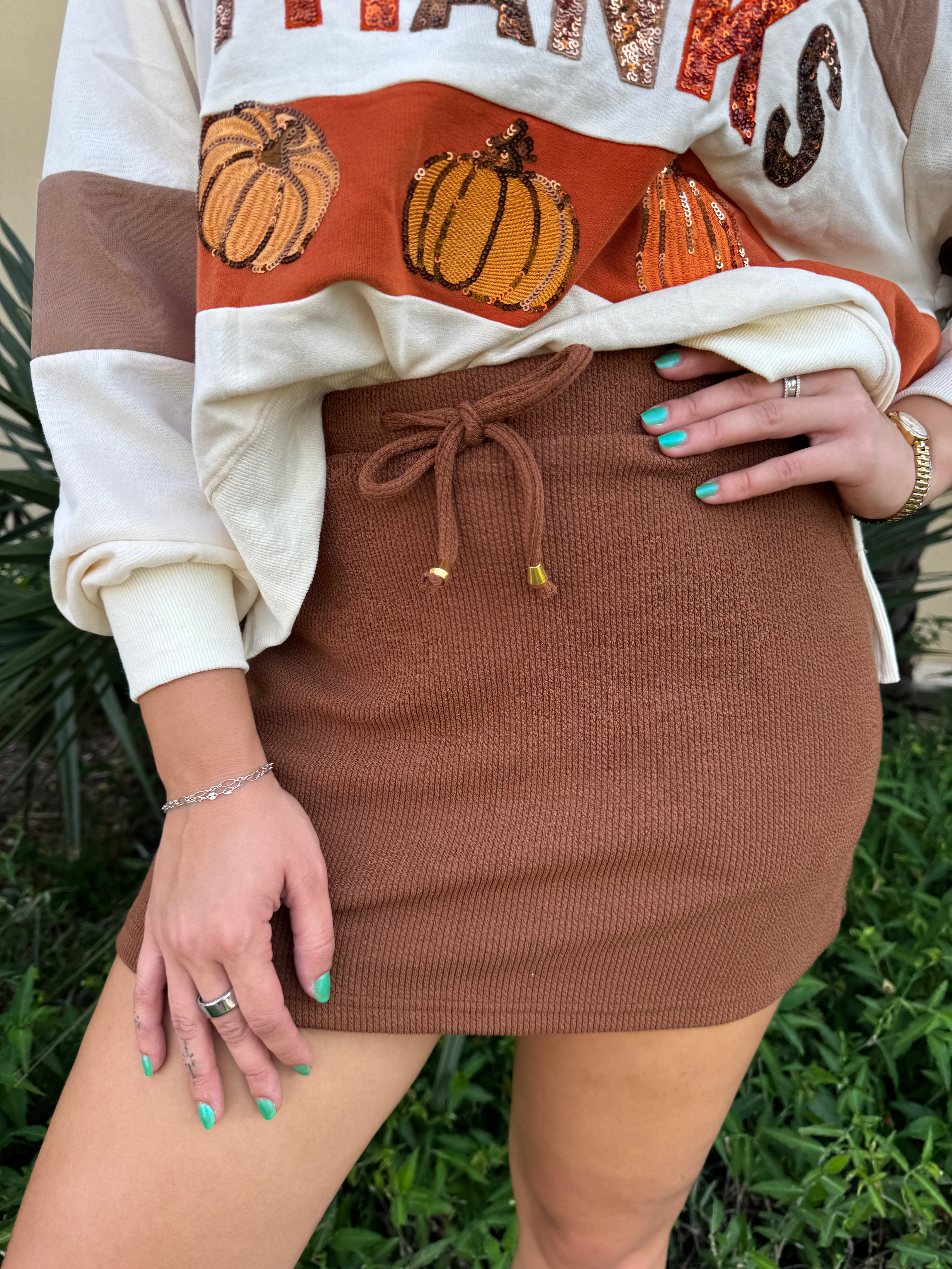 Chocolate Skort