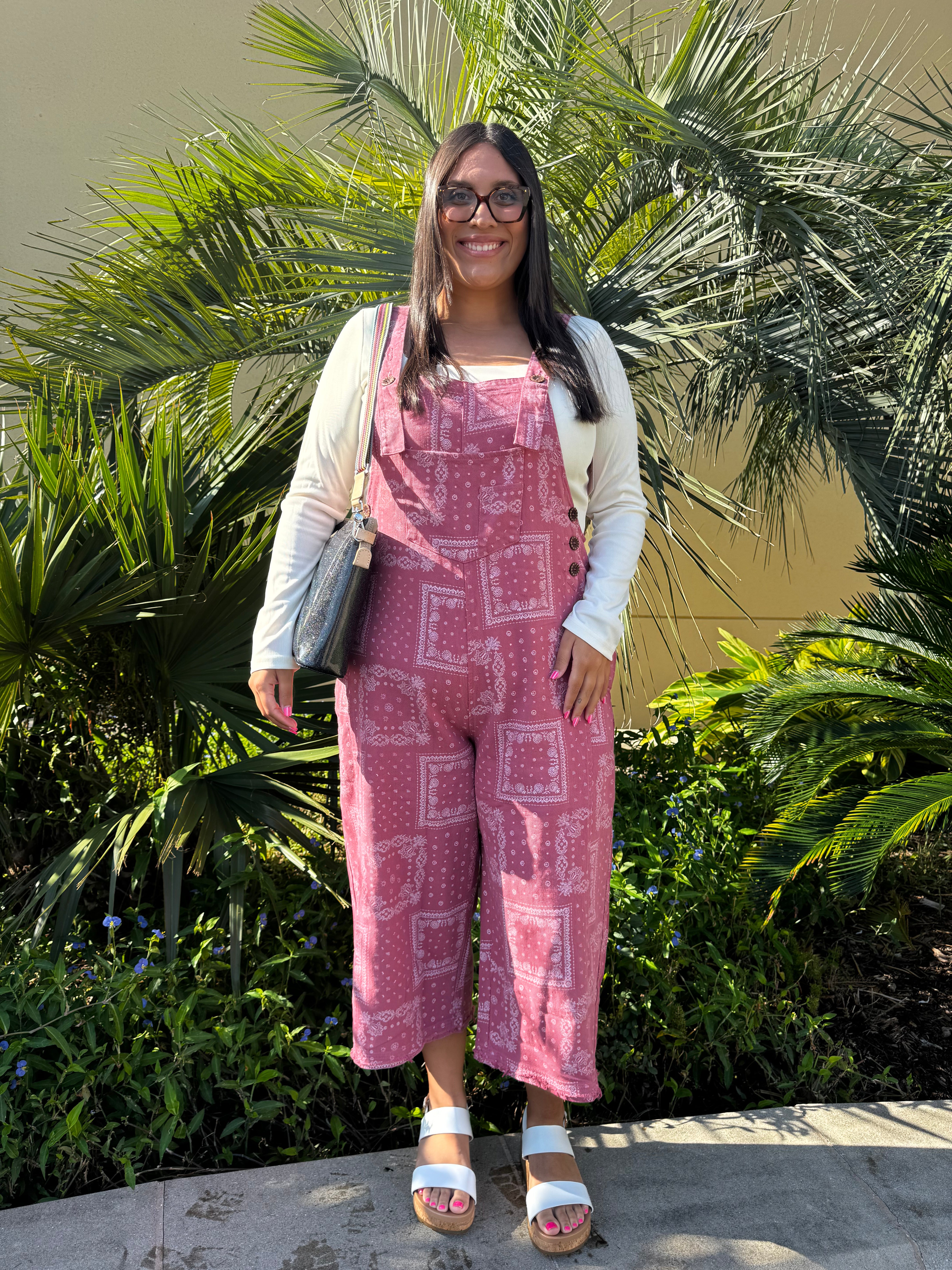 Wild Hearts & Bandanas Overalls By Easel