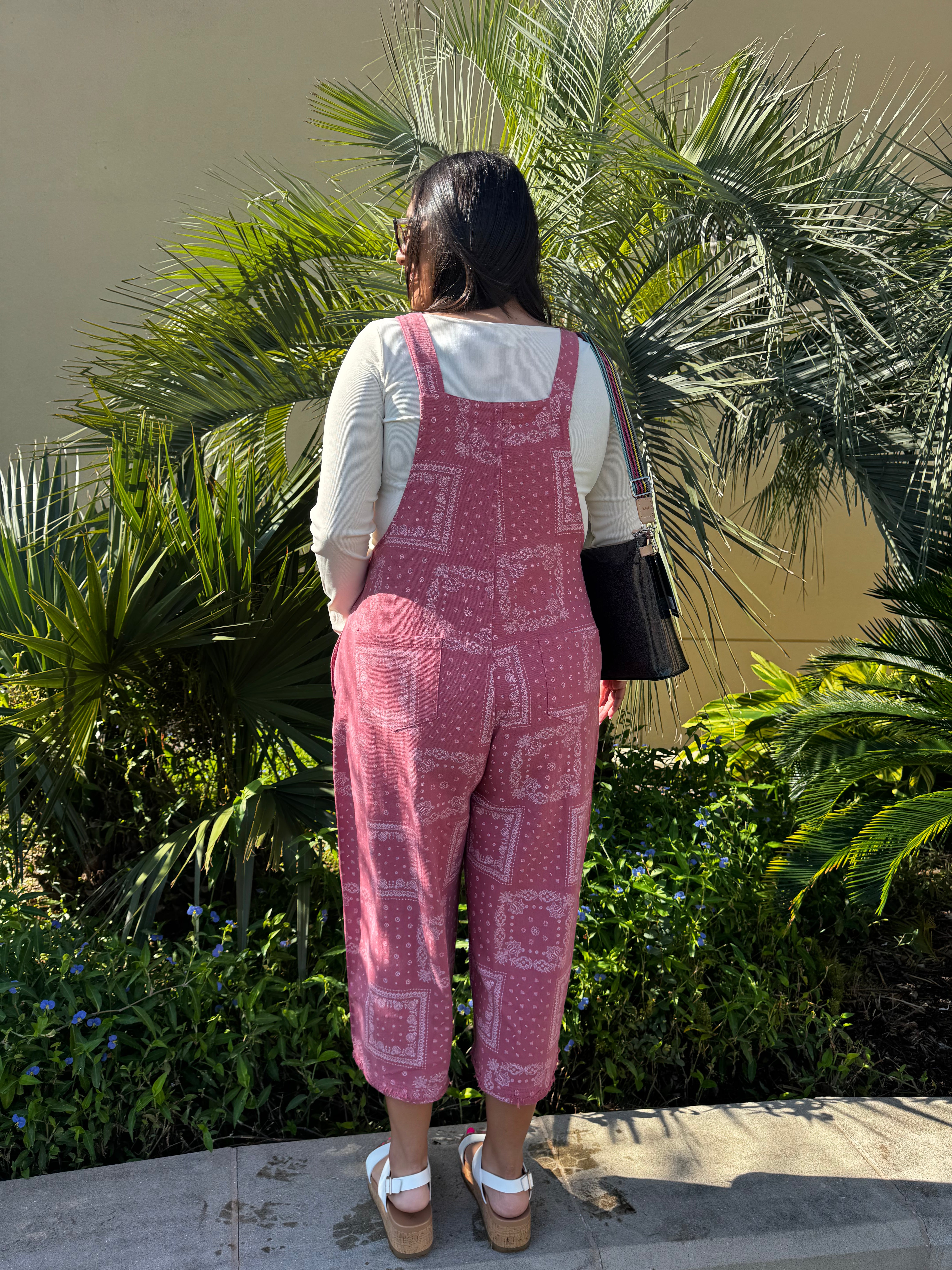 Wild Hearts & Bandanas Overalls By Easel