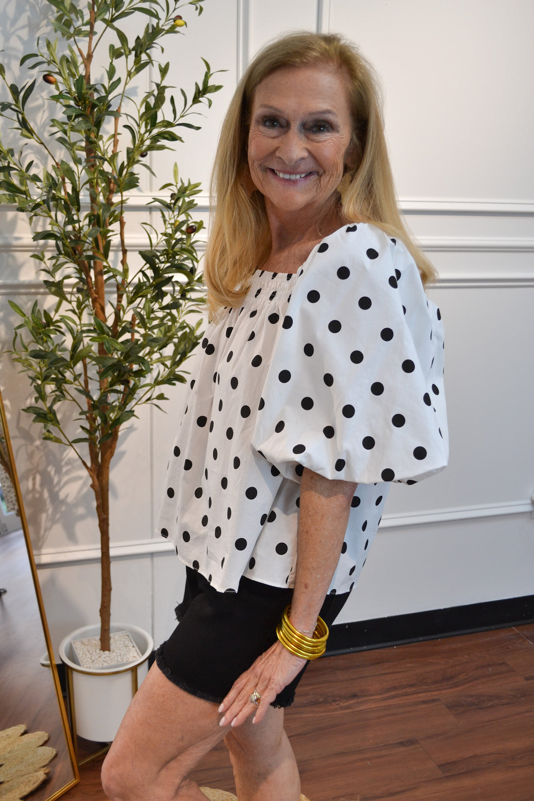 Dot Your Heart Out Top by vine & love