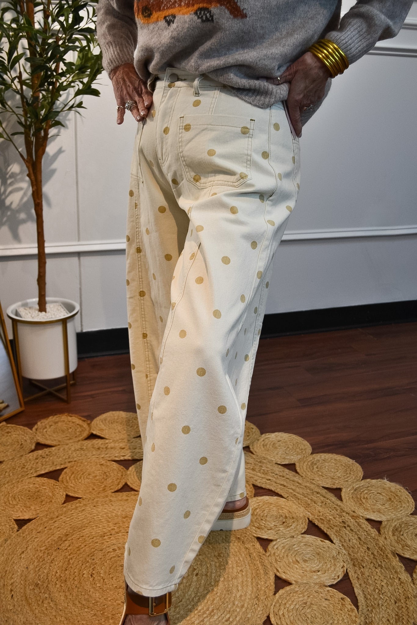 Polka Pop Statement Pants