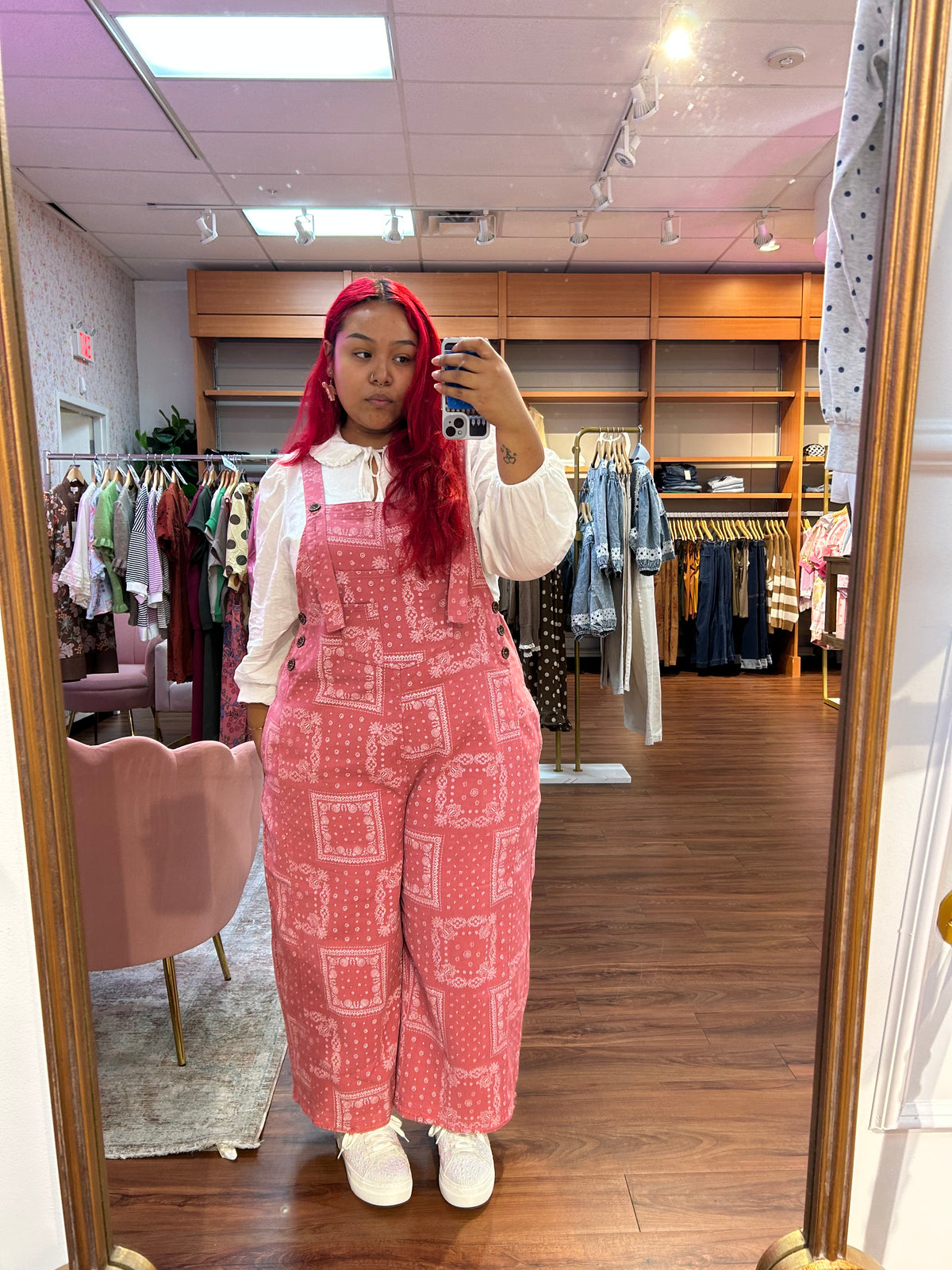 Wild Hearts & Bandanas Overalls By Easel