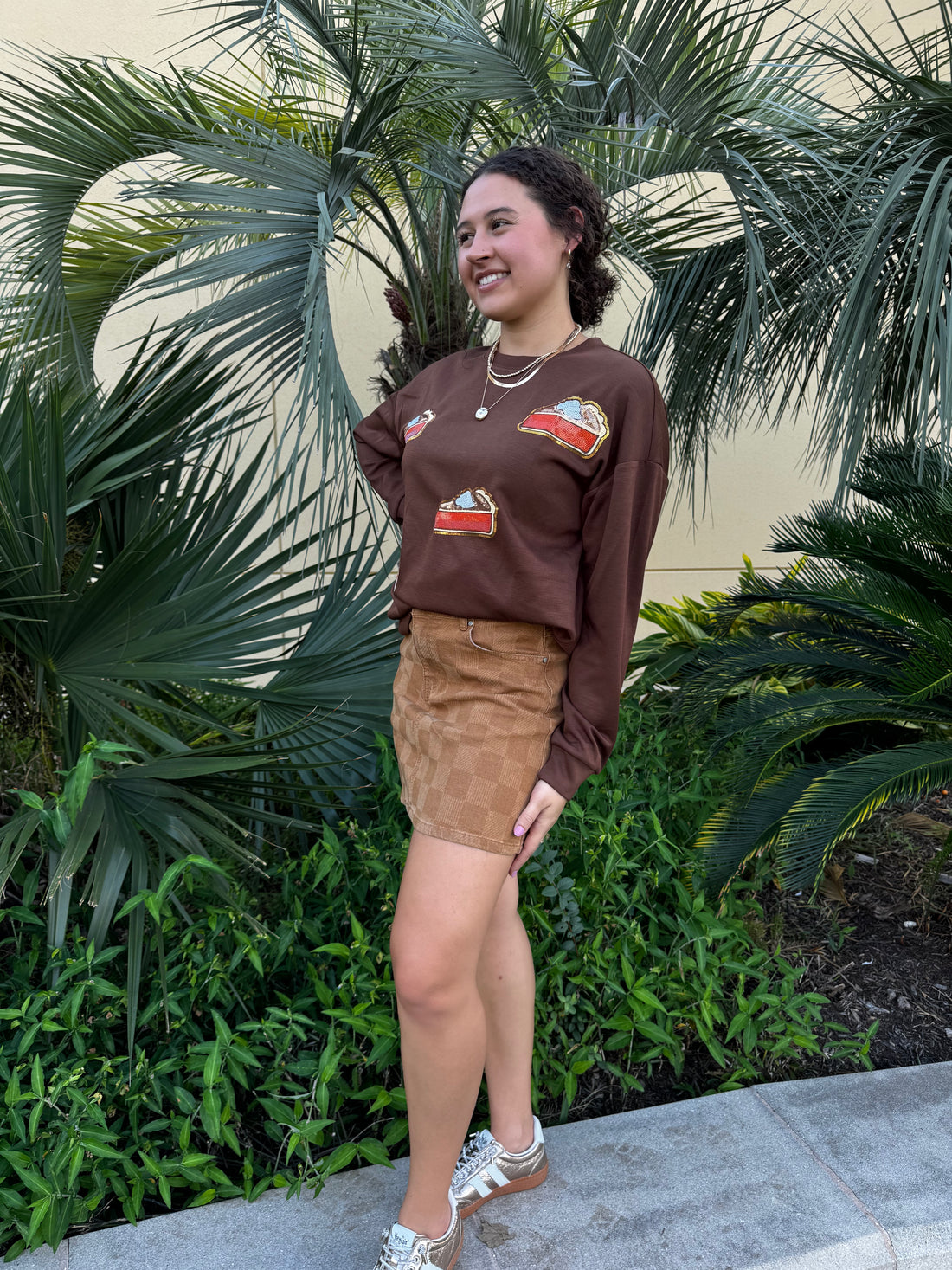 Sweet As Pumpkin Pie Luxe Pullover
