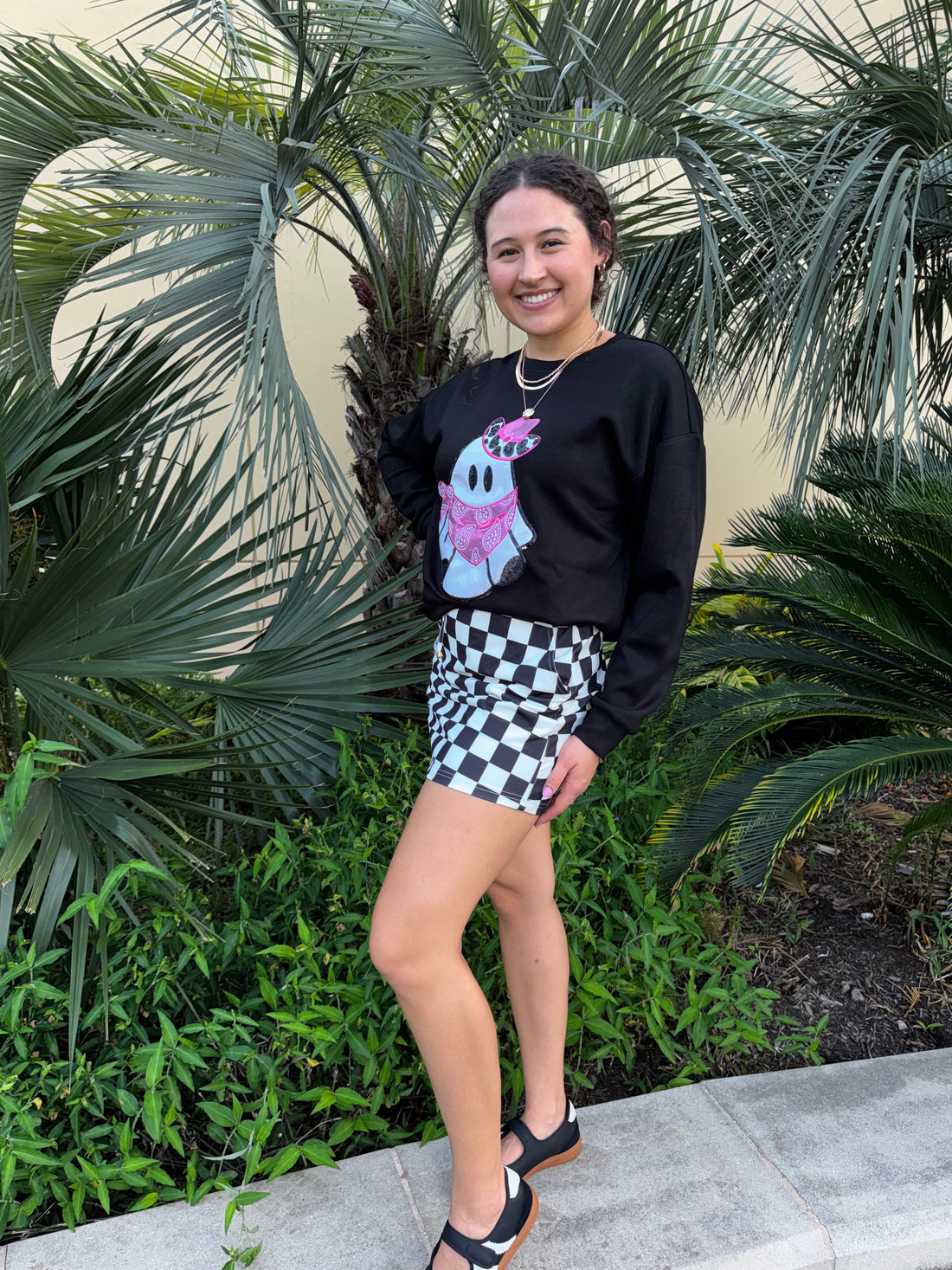 Yee Haw Gigi Foil Pullover