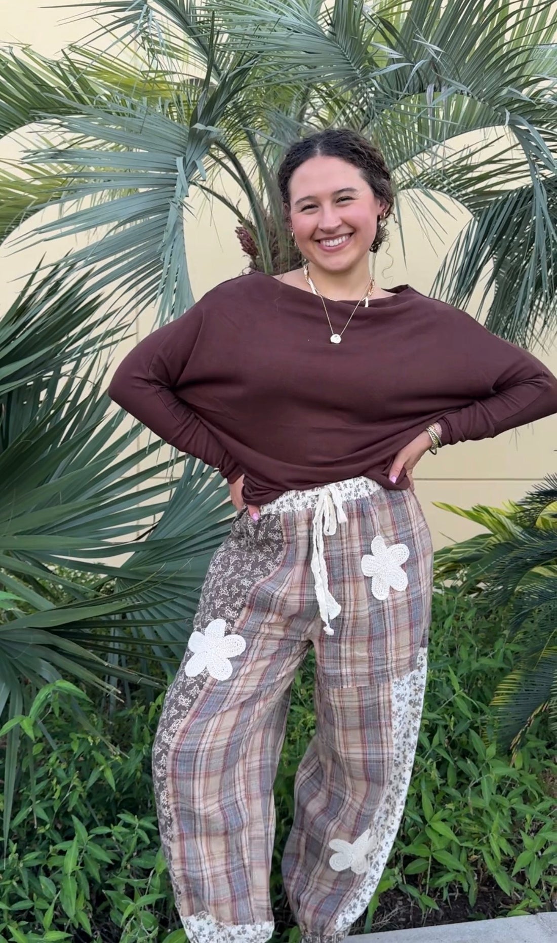 Patchwork Prairie Jogger Pants