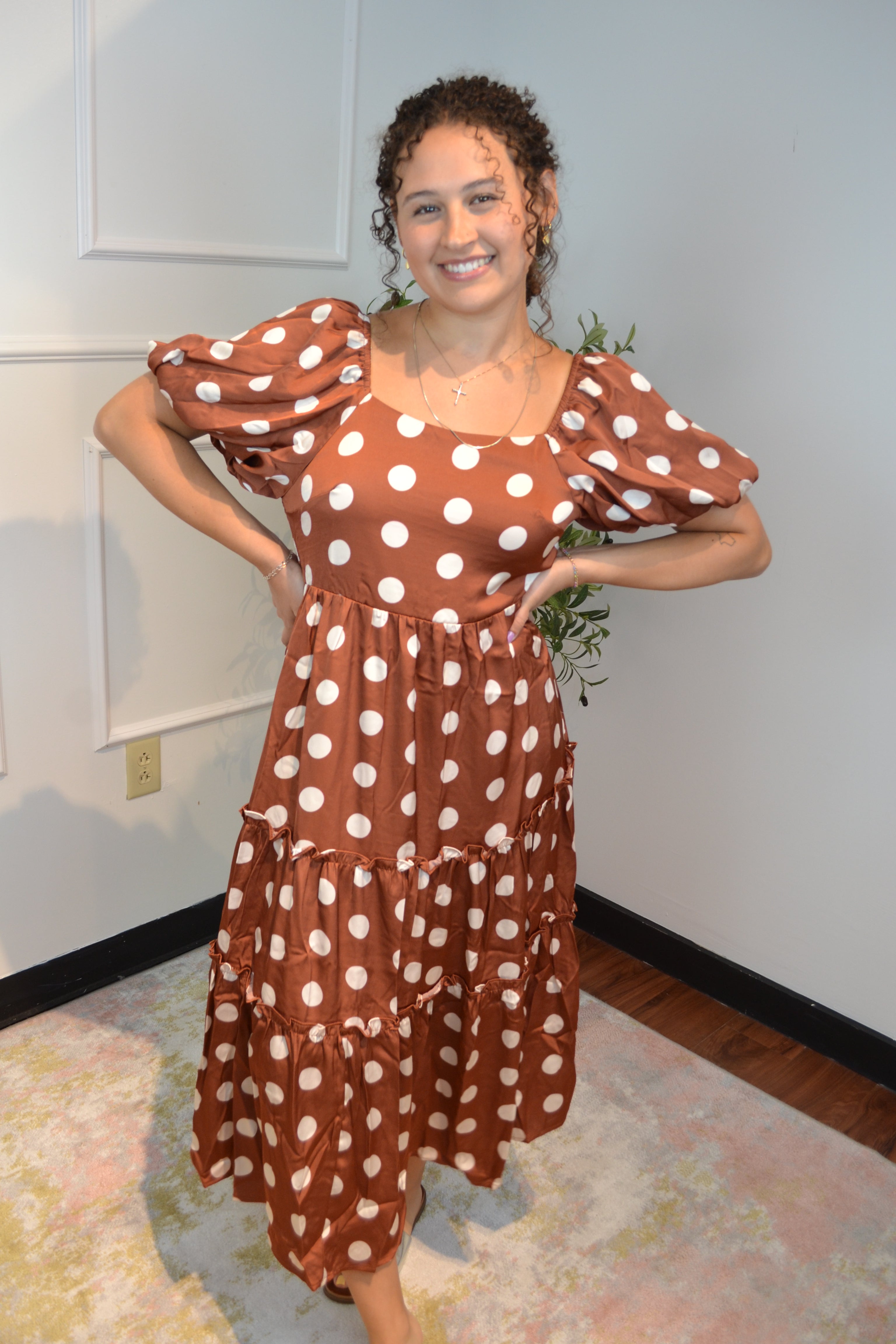 Maple Grove Midi Dress By Jodifl