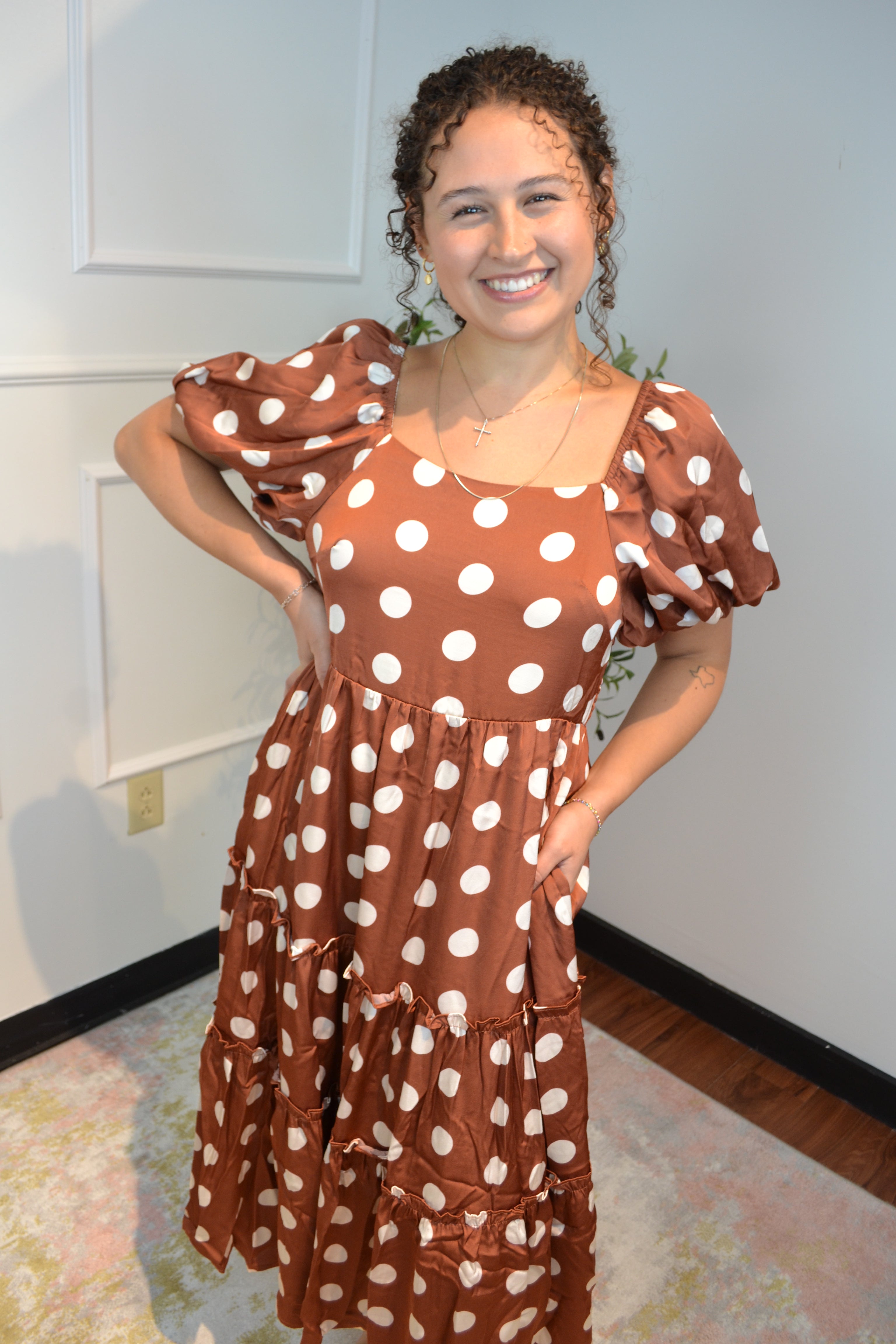 Maple Grove Midi Dress By Jodifl