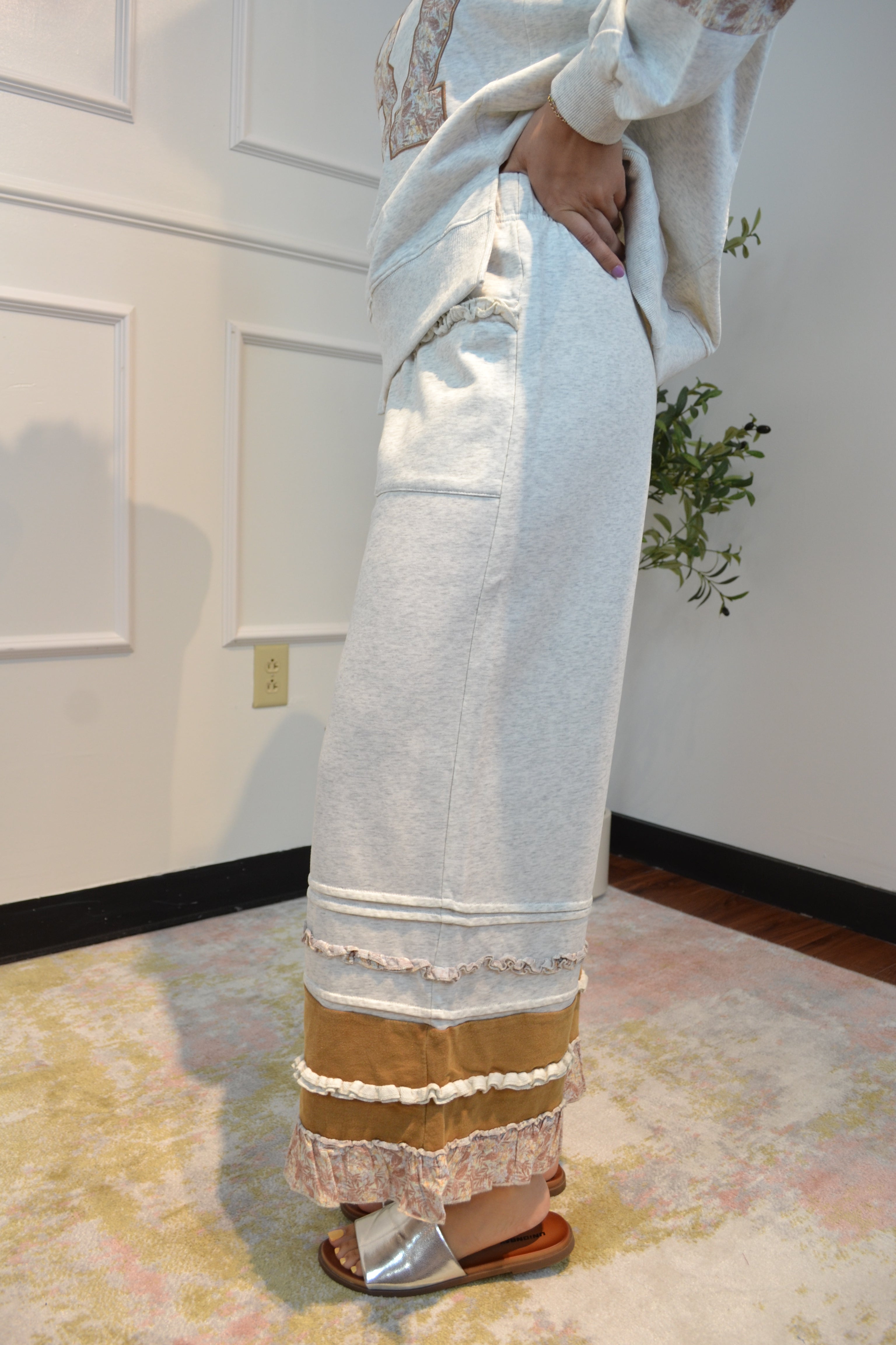 Vintage Blossom Pants By Easel
