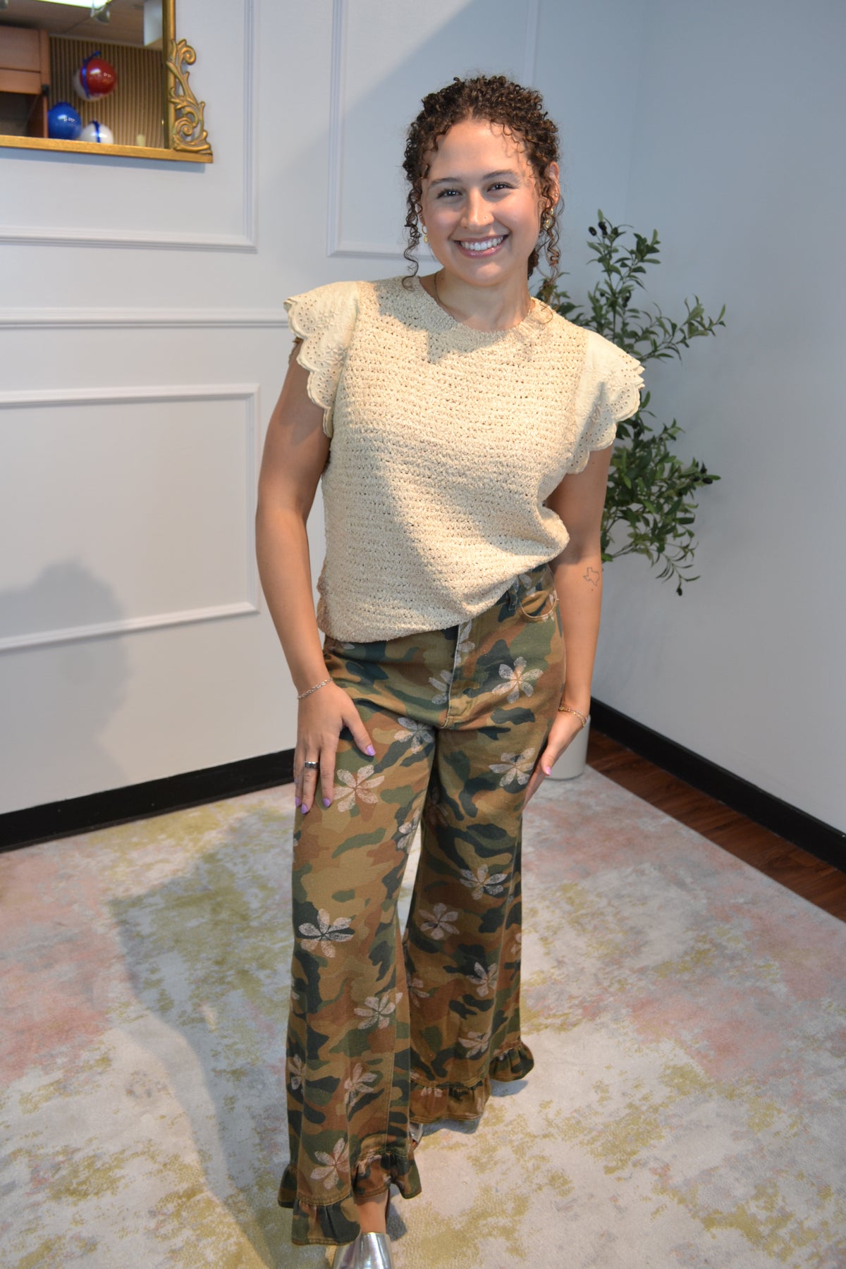 Wildflower Wanderer Camo Pants By Eesome