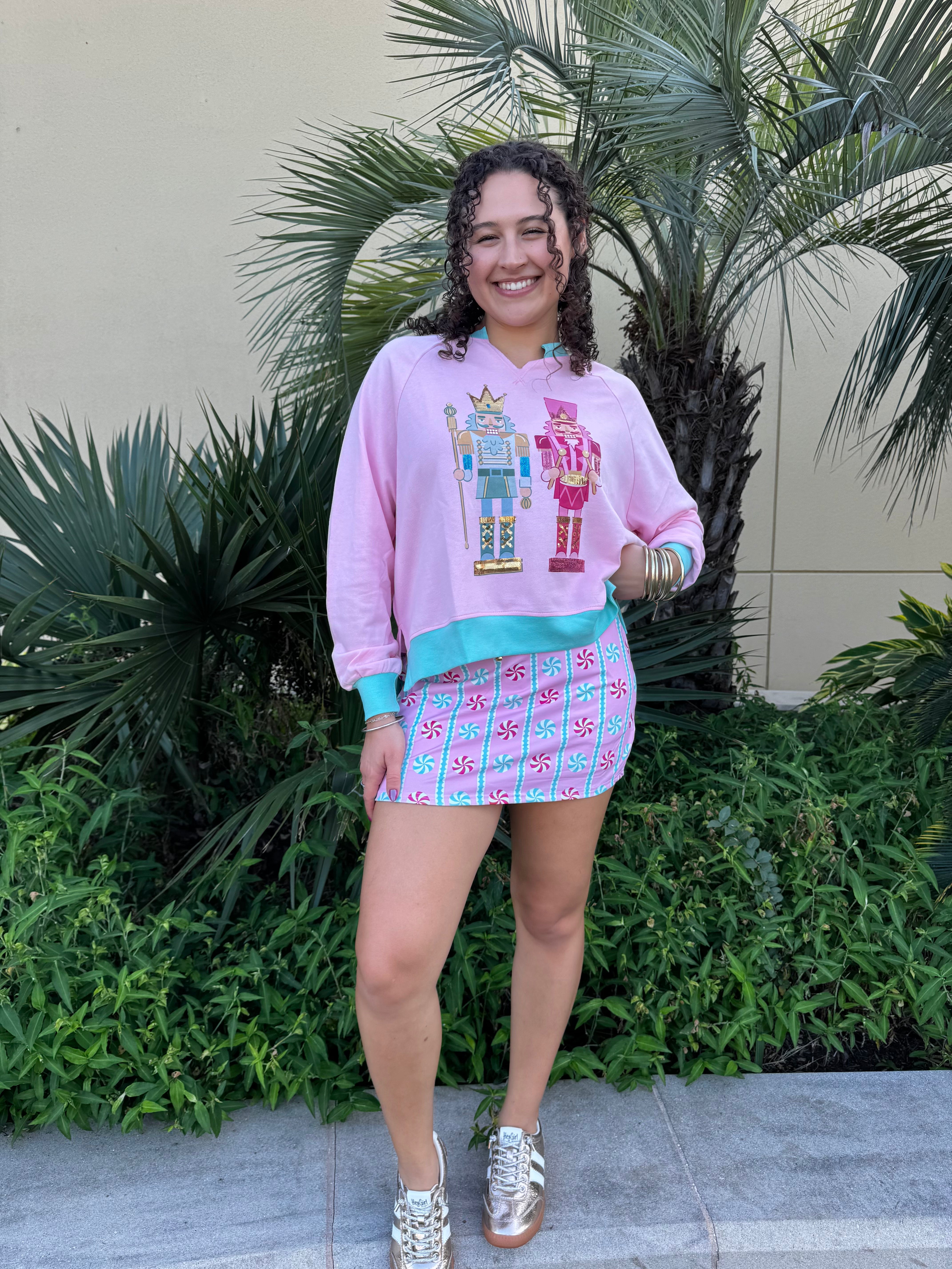 Whimsy Peppermint Skort