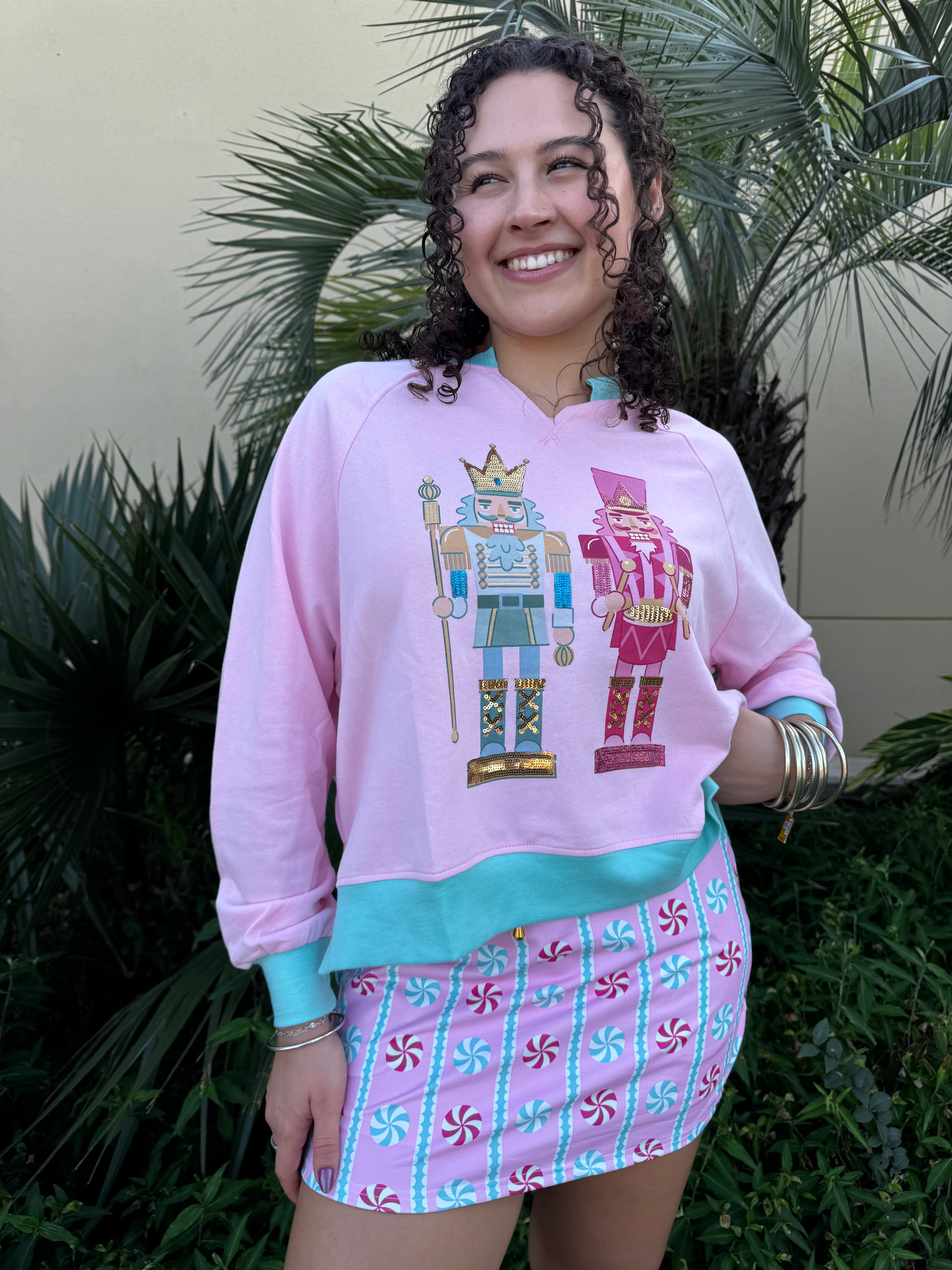 Nutcracker Wishes French Terry Pullover