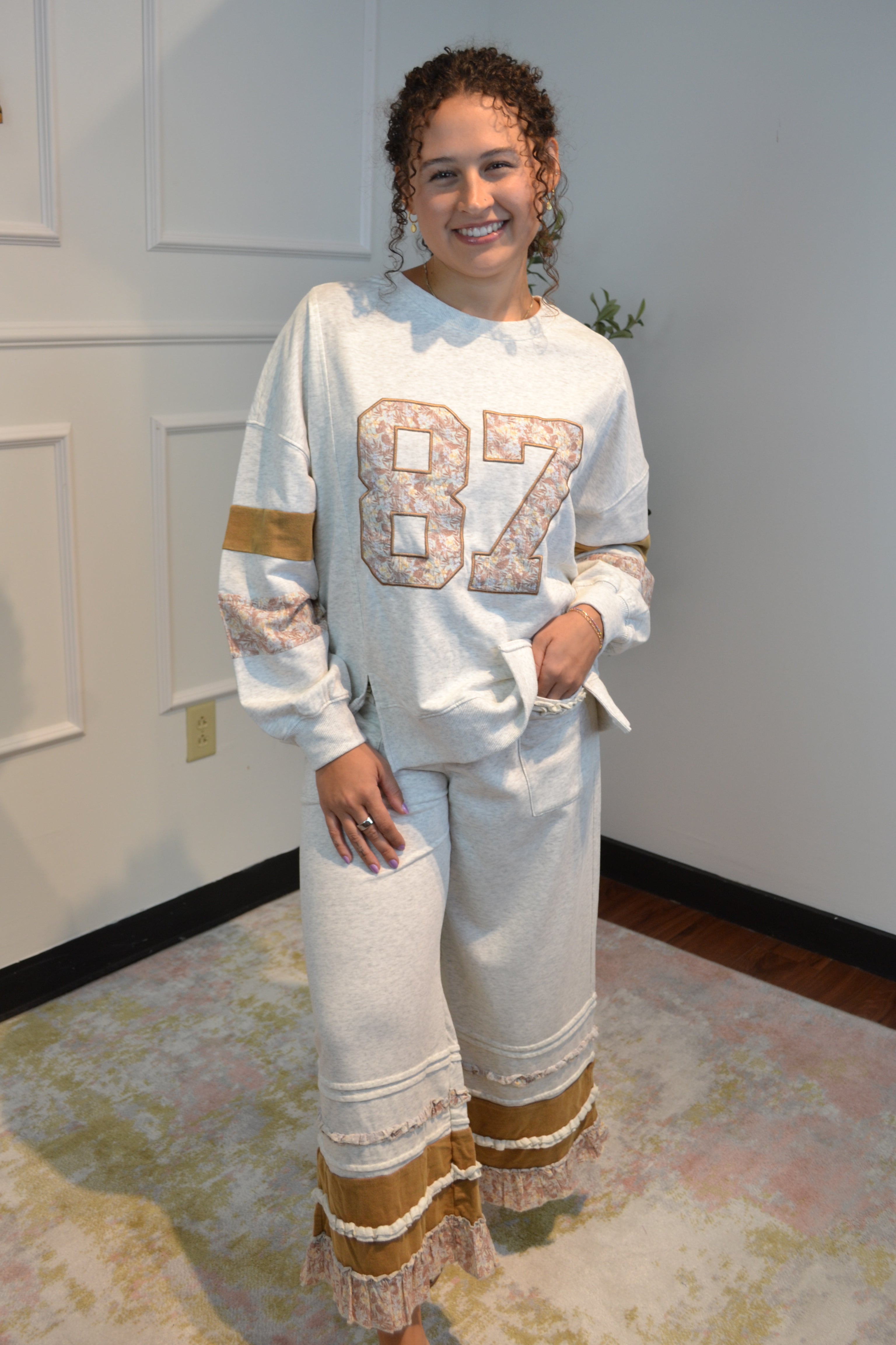 Vintage Blossom Pants By Easel