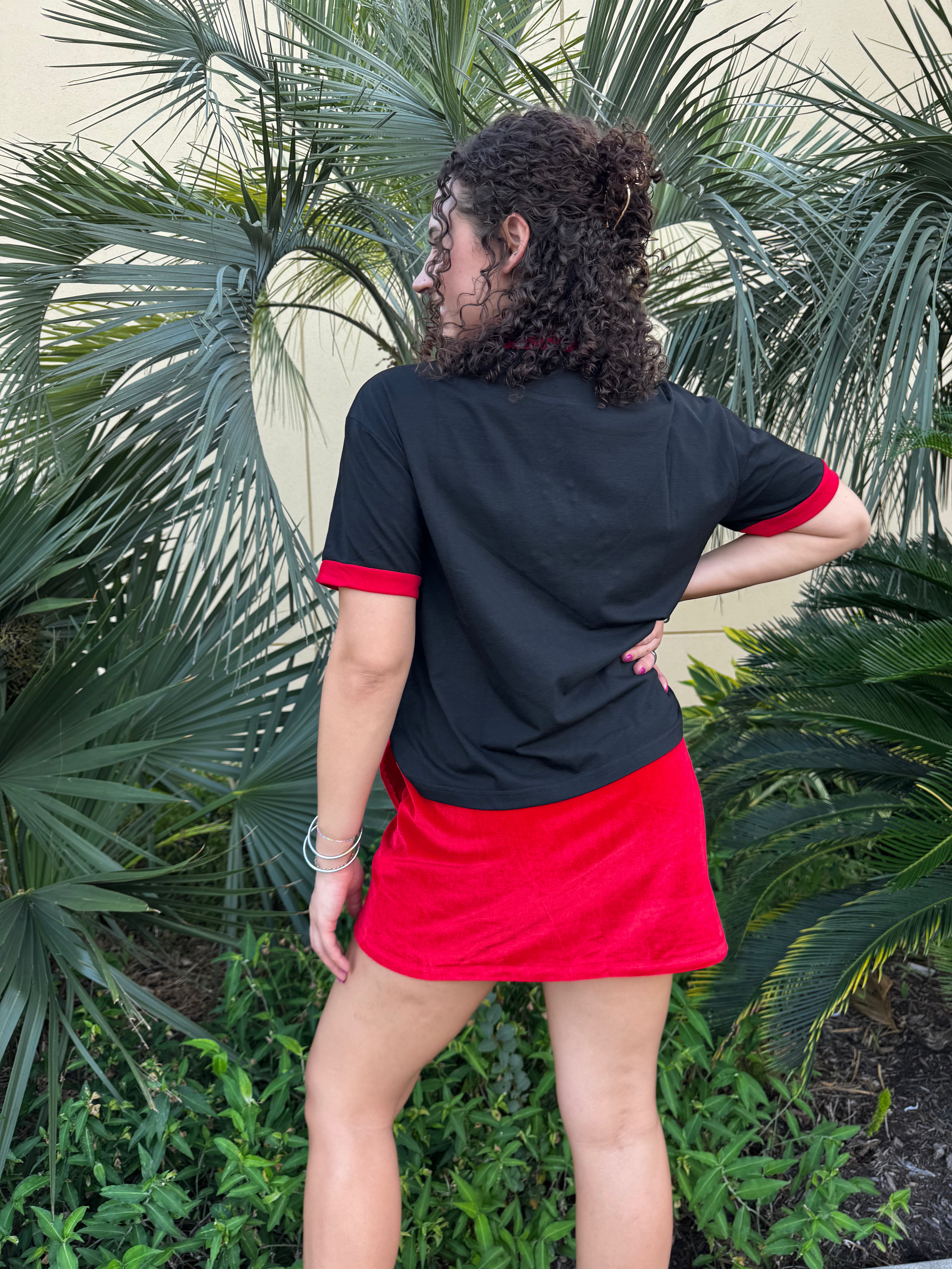 Oh Christmas Tree Sequin Ringer Tee