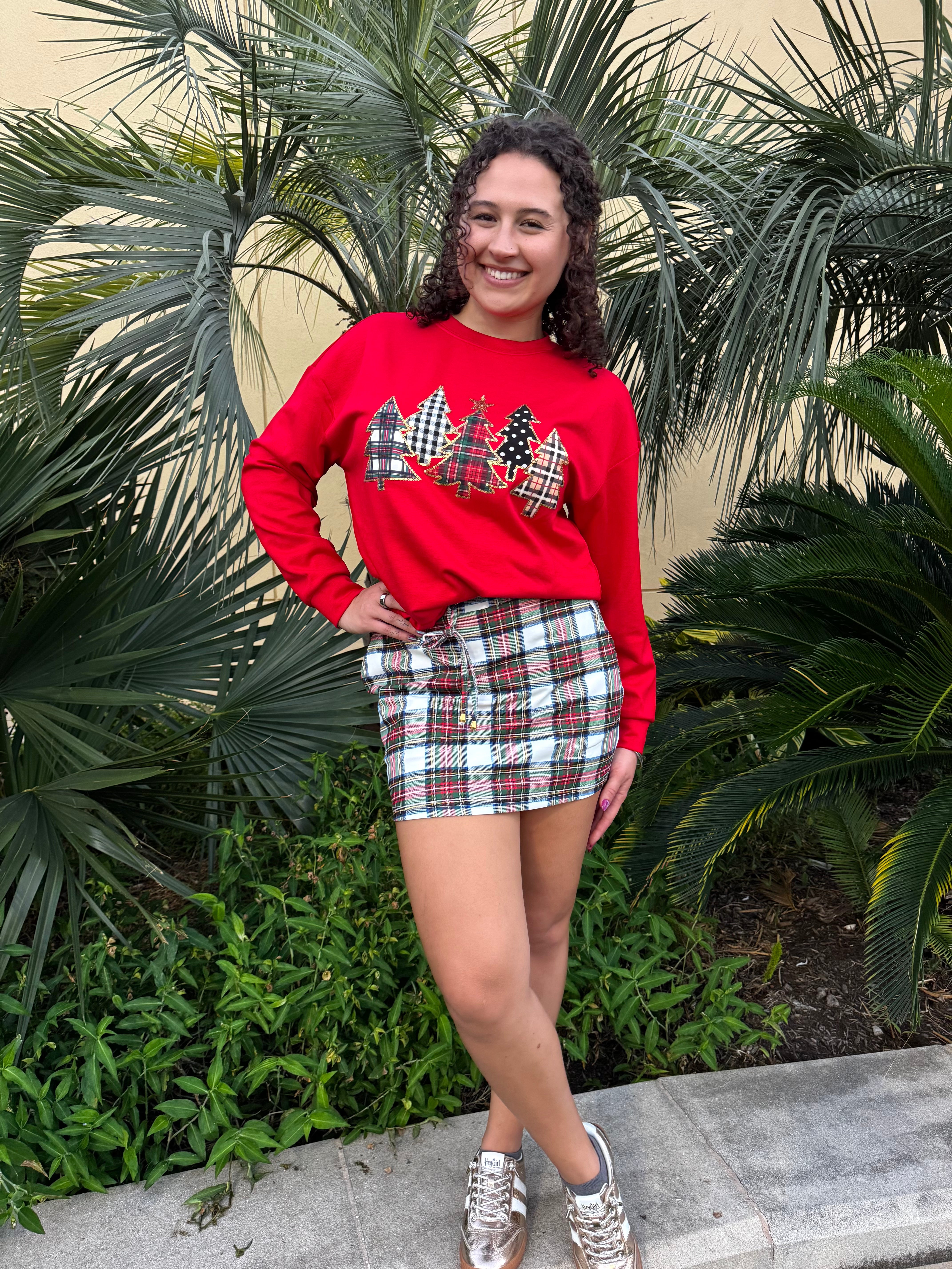 Holiday Trees Luxe Pullover