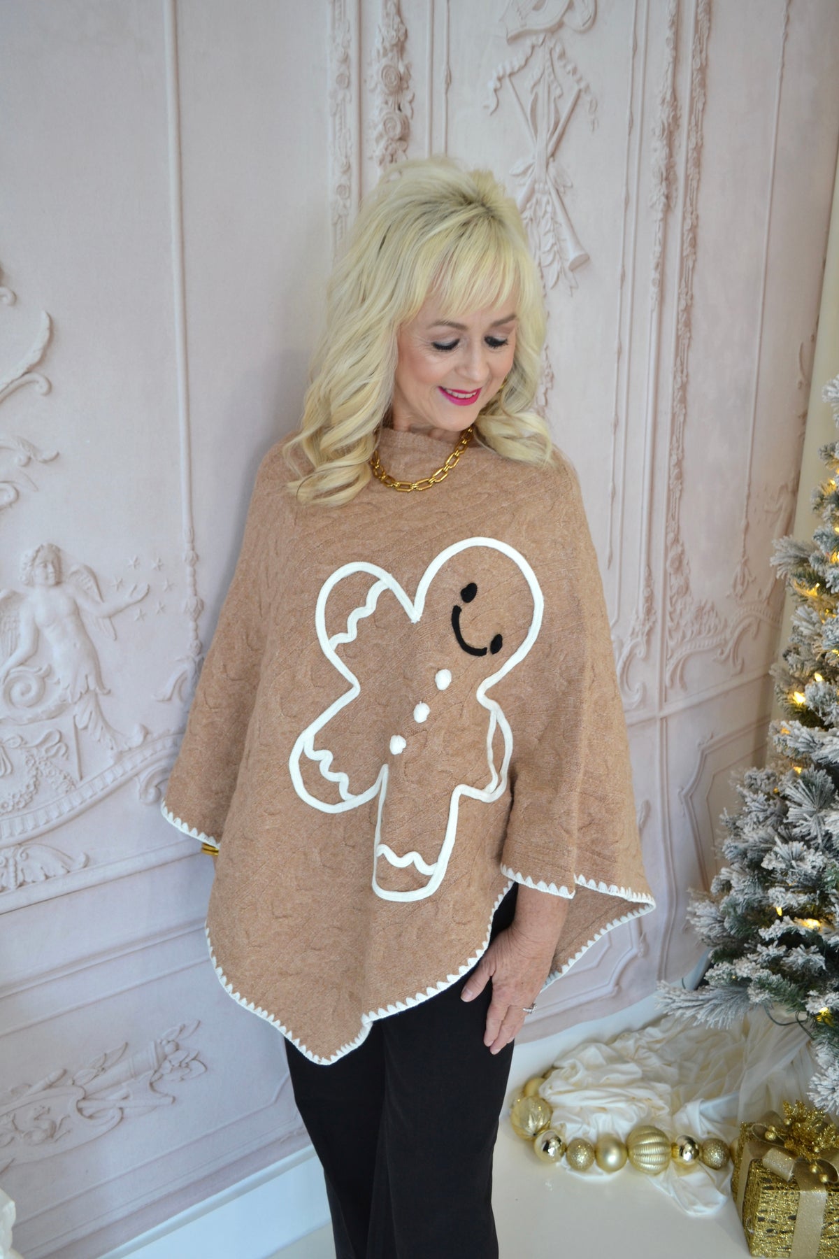 Gingerbread Poncho