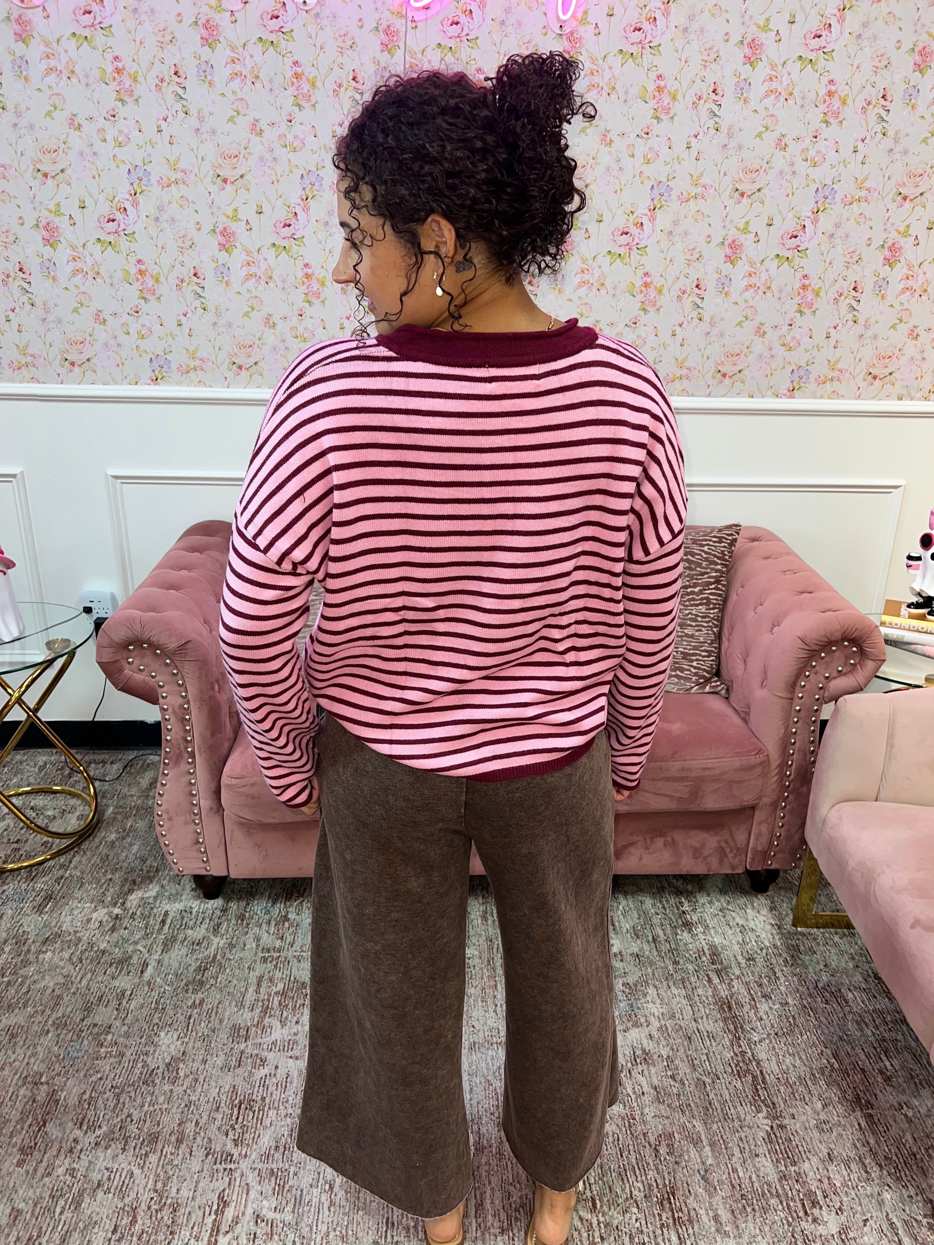 Love Notes Striped Sweater By Day + Moon