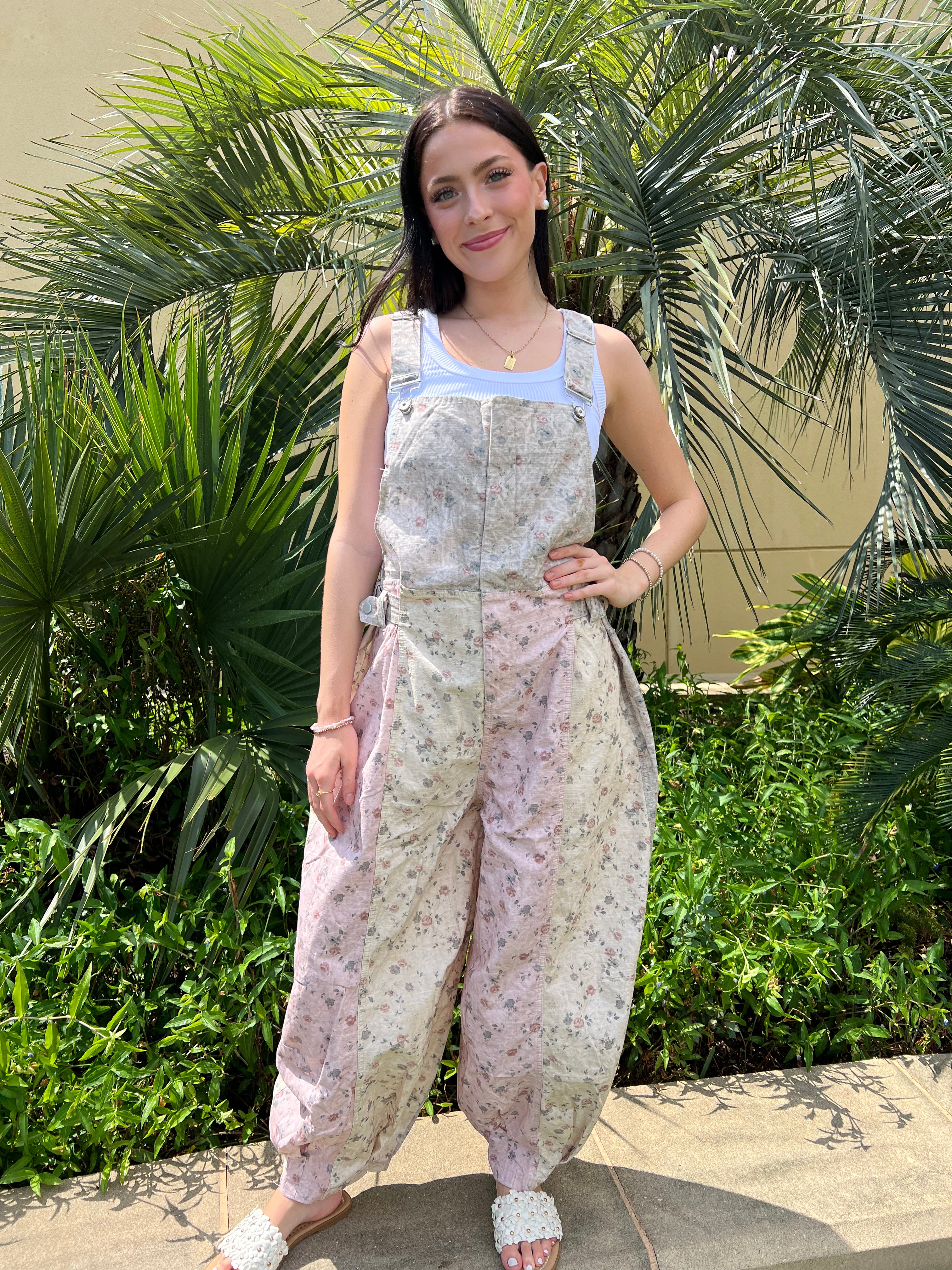 Poetry Floral Overalls By Pol