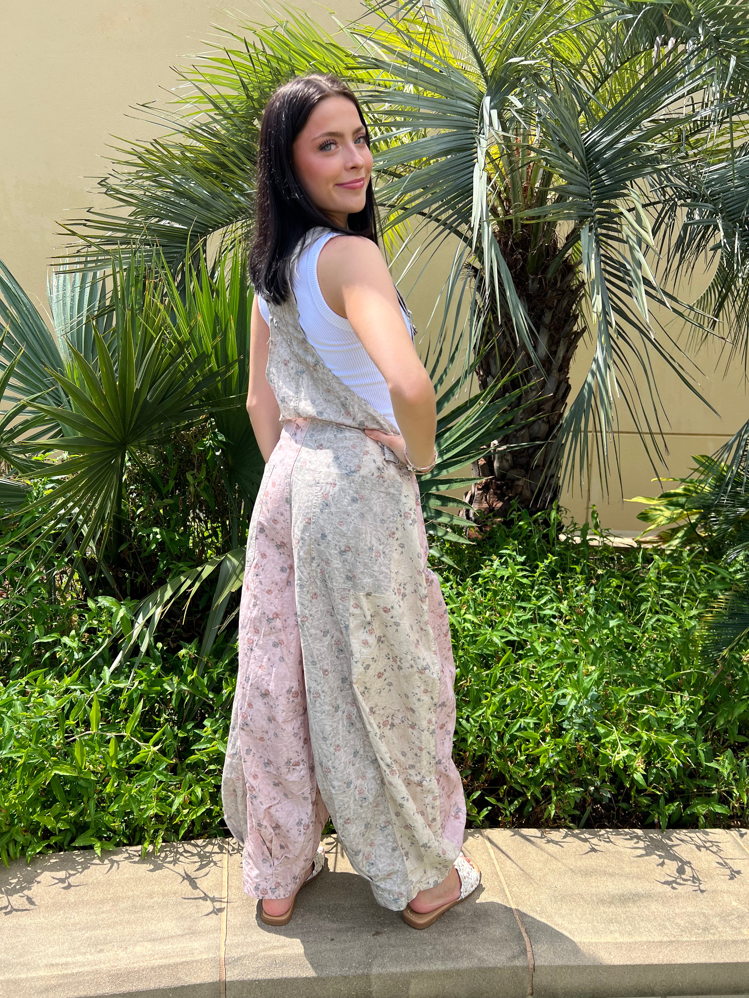 Poetry Floral Overalls By Pol