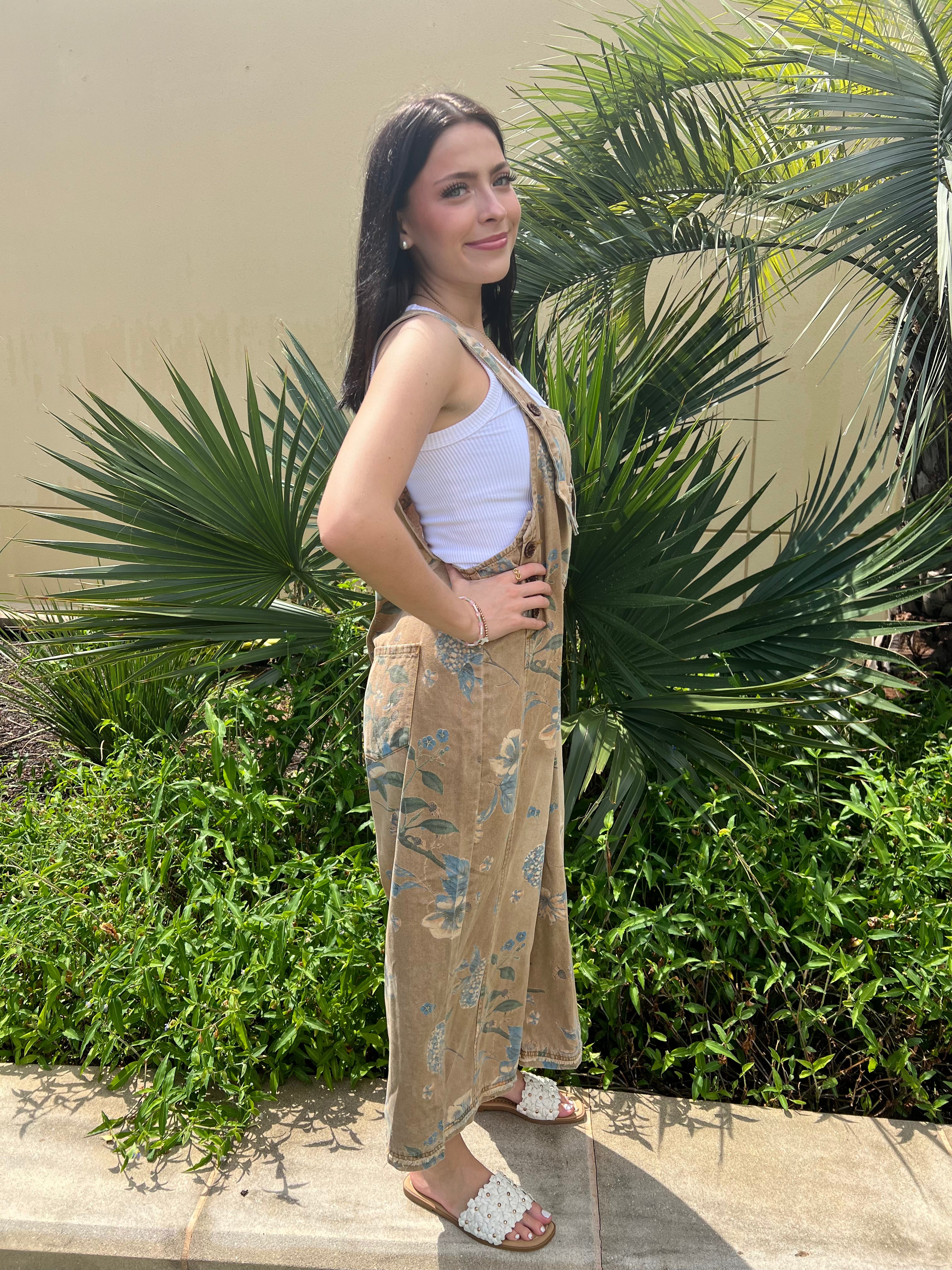 The Wildflower Workday Overalls By Easel