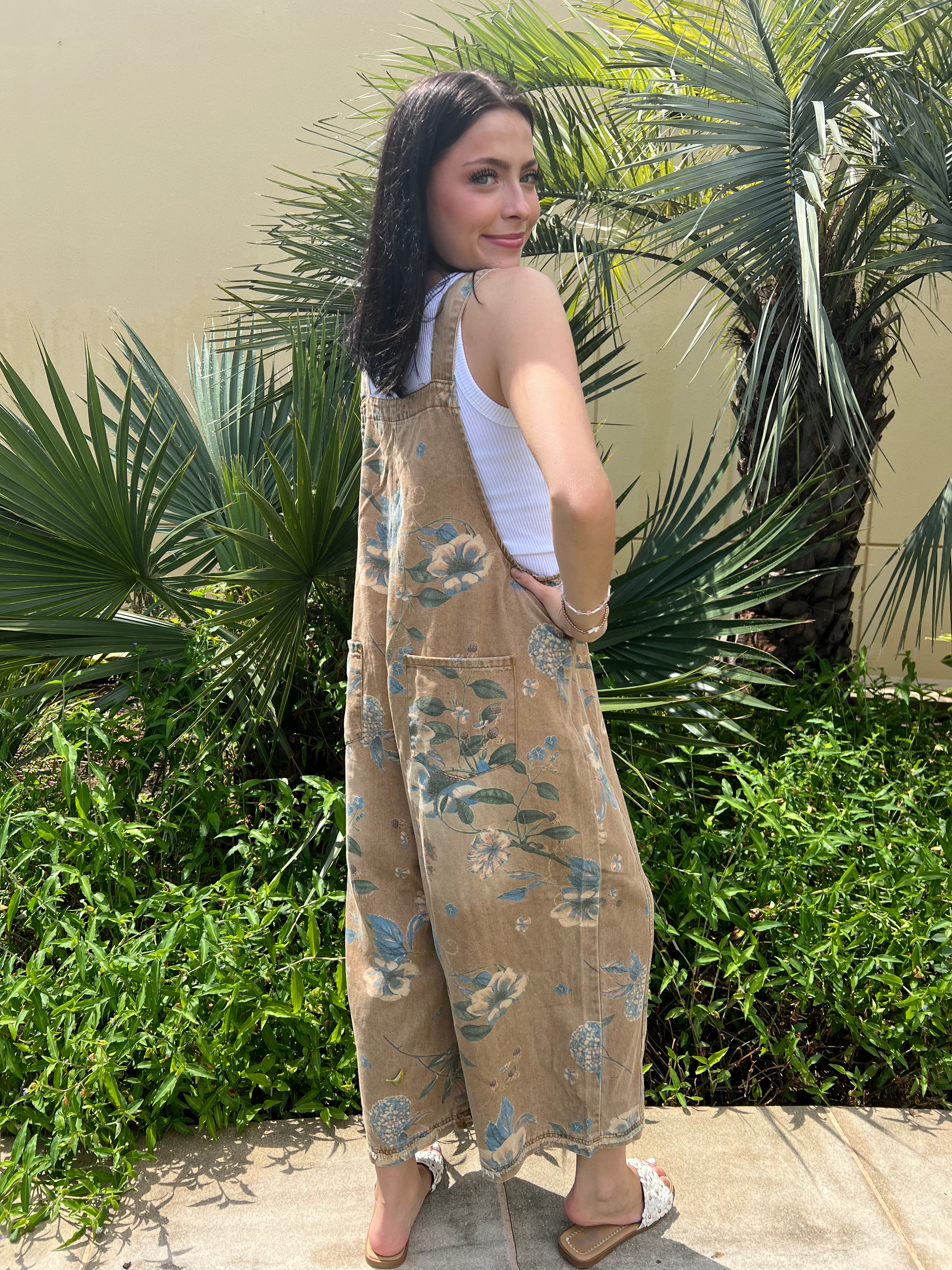 The Wildflower Workday Overalls By Easel