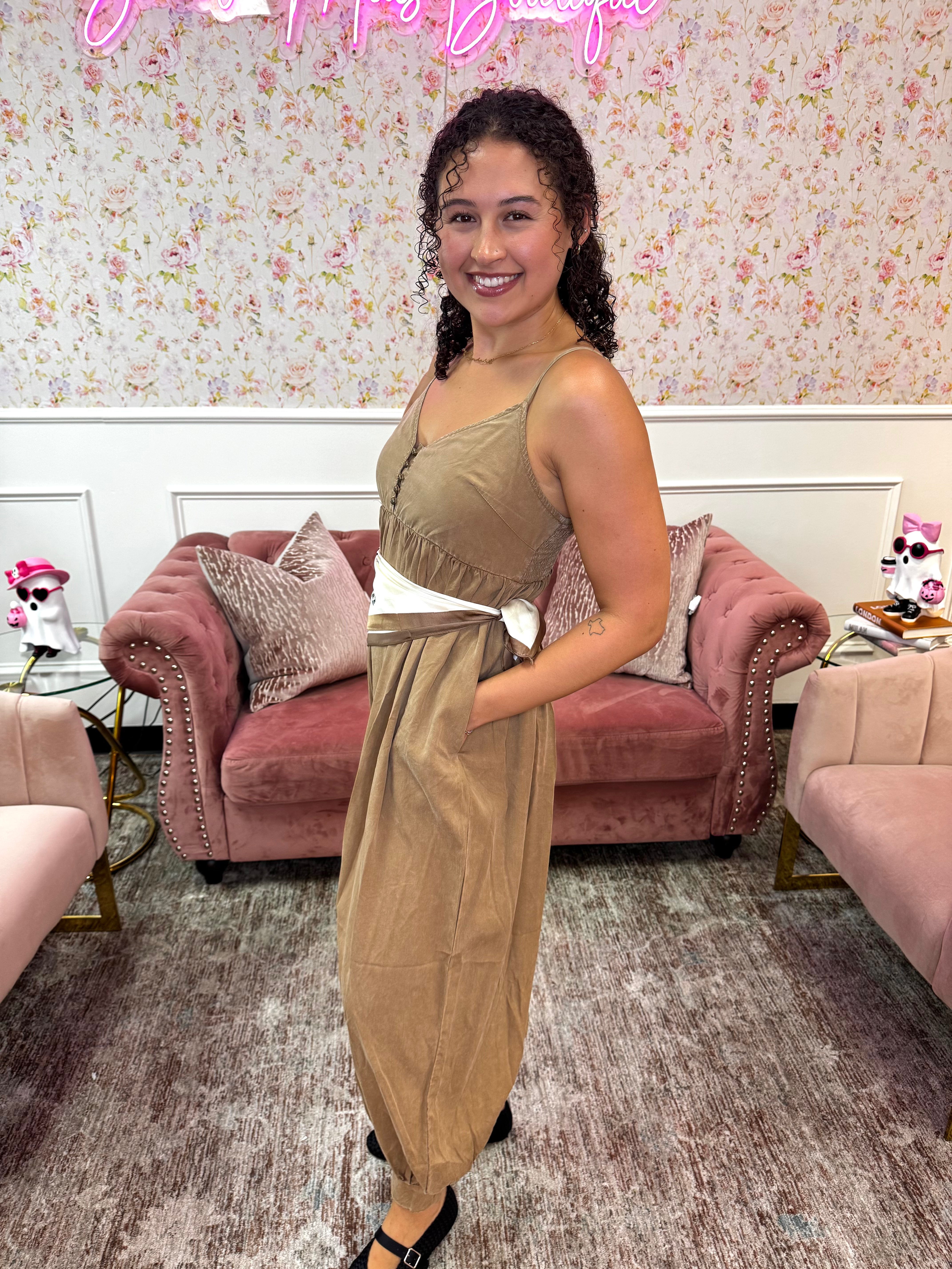 Autumn Muse Jumpsuit By EESOME