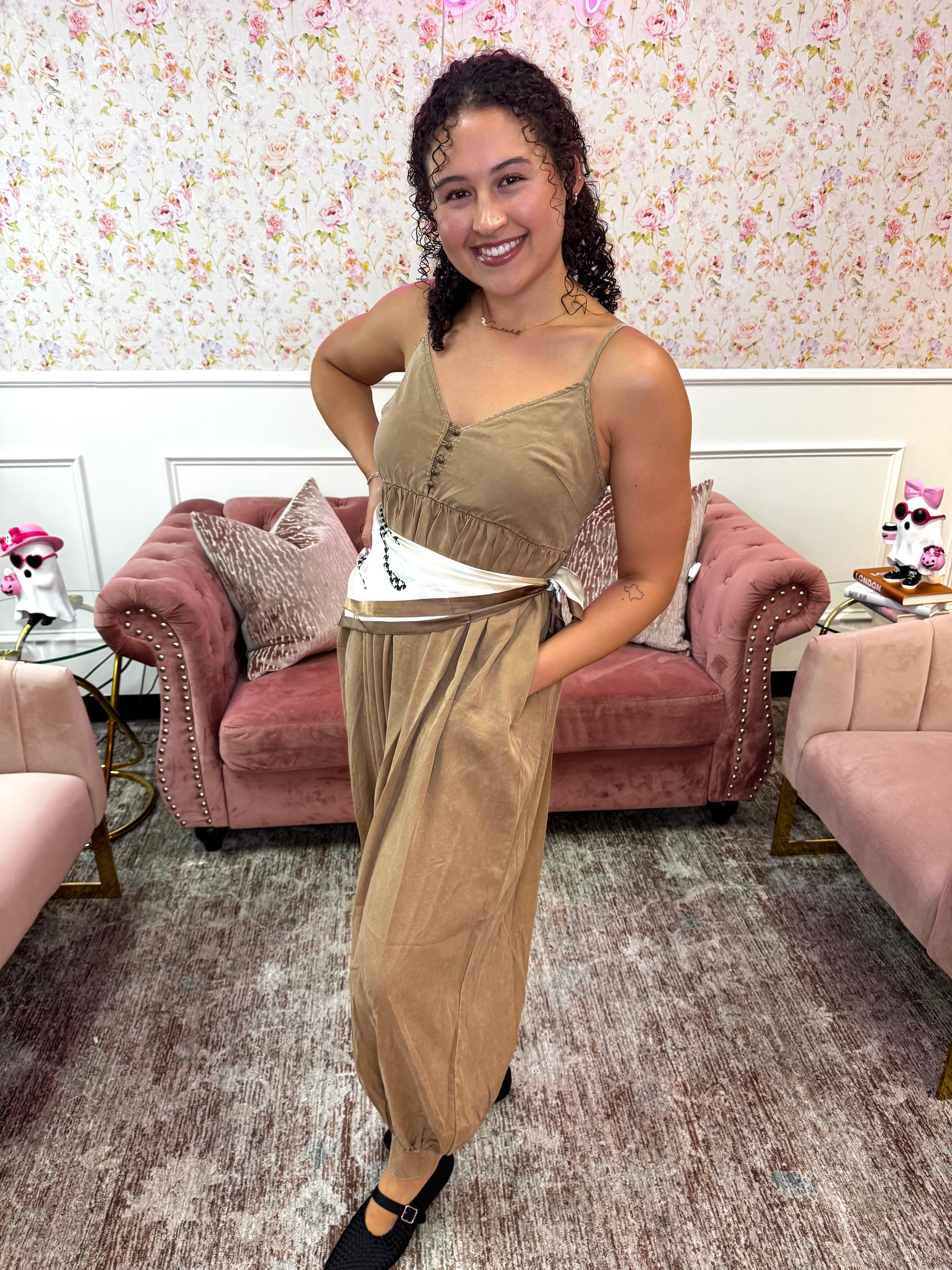Autumn Muse Jumpsuit By EESOME