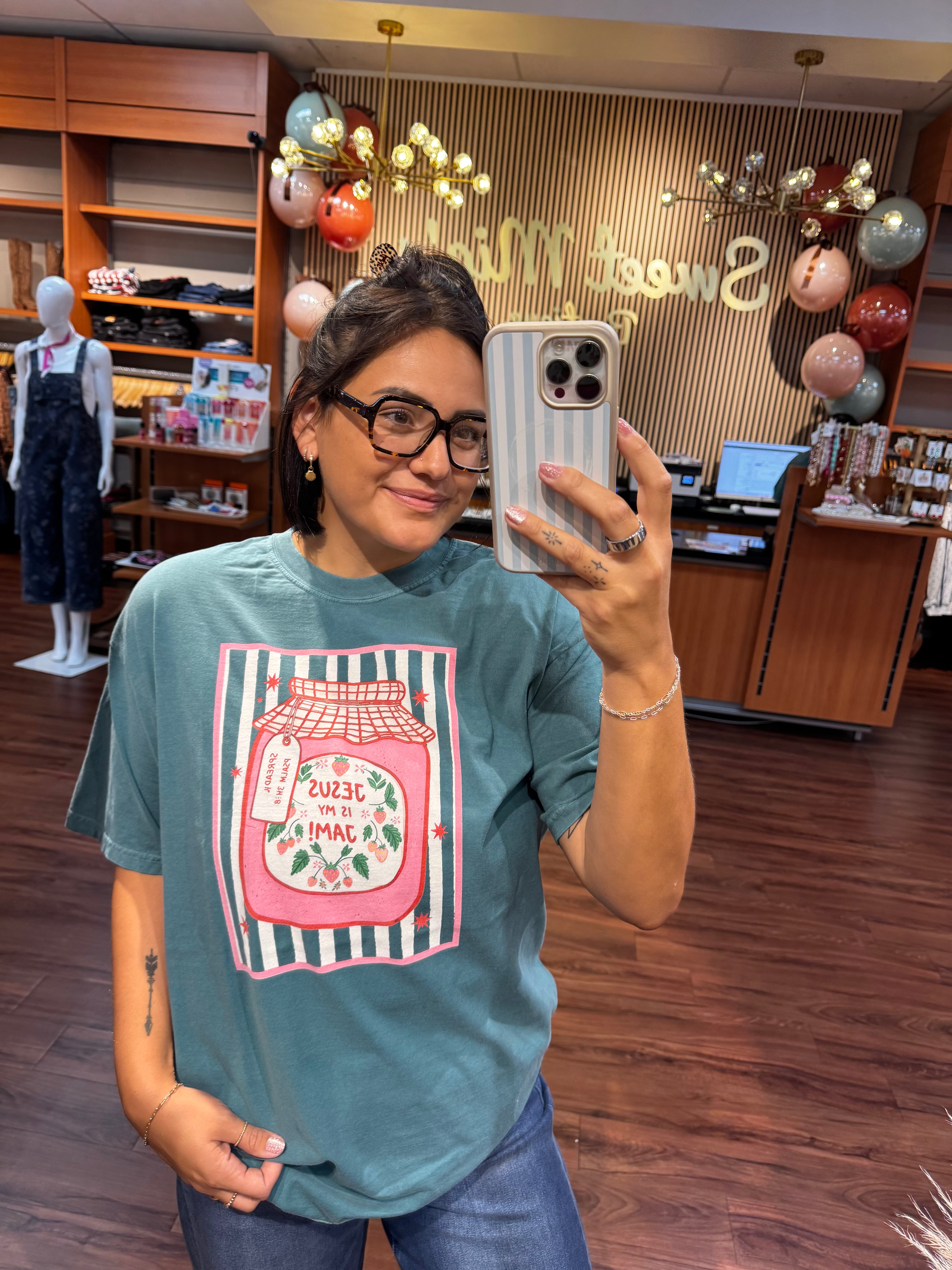 Jesus Is My Jam Tee By P&PD