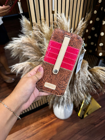 Pink Sally Card Organizer By Consuela