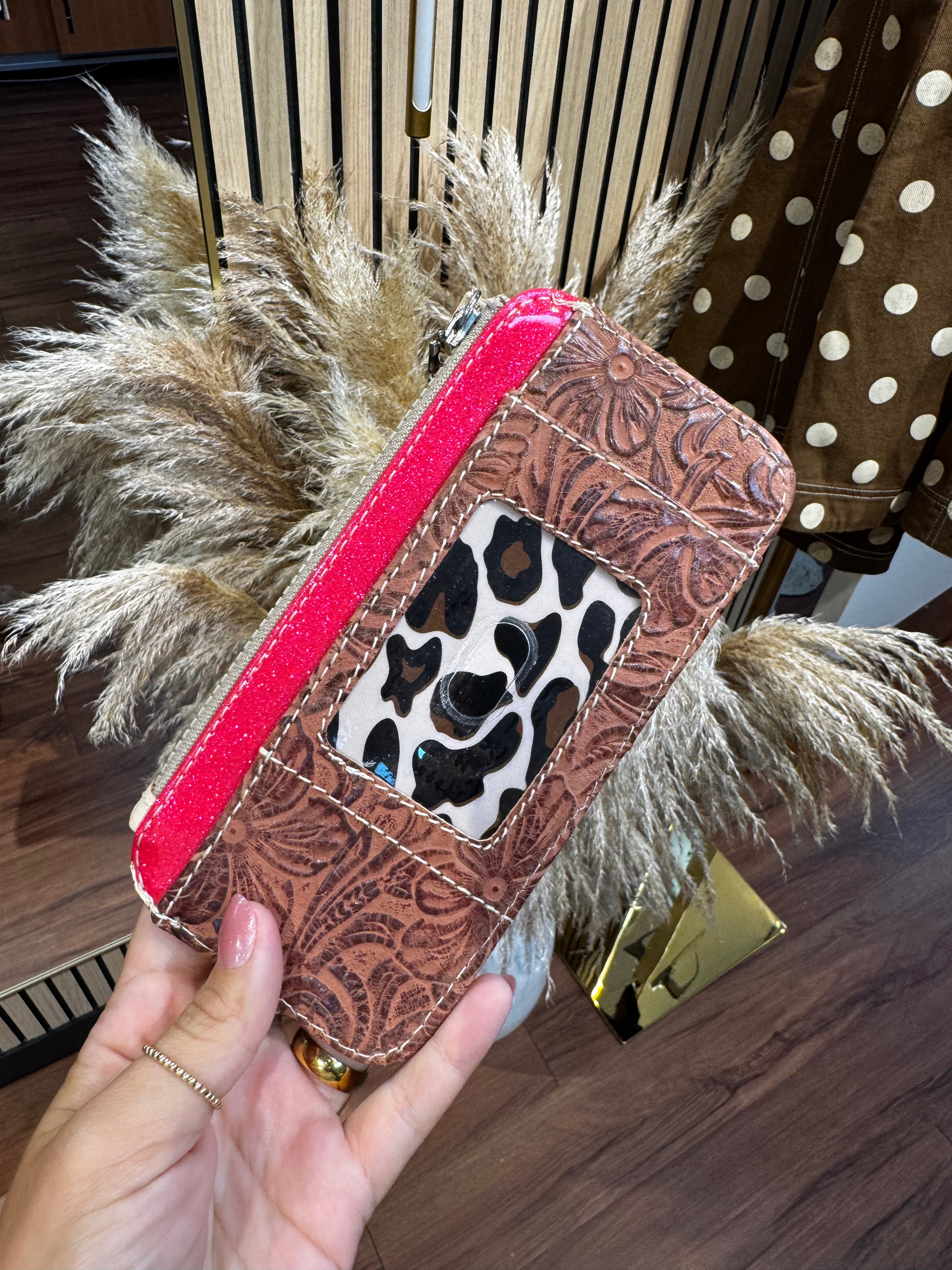 Pink Sally Card Organizer By Consuela
