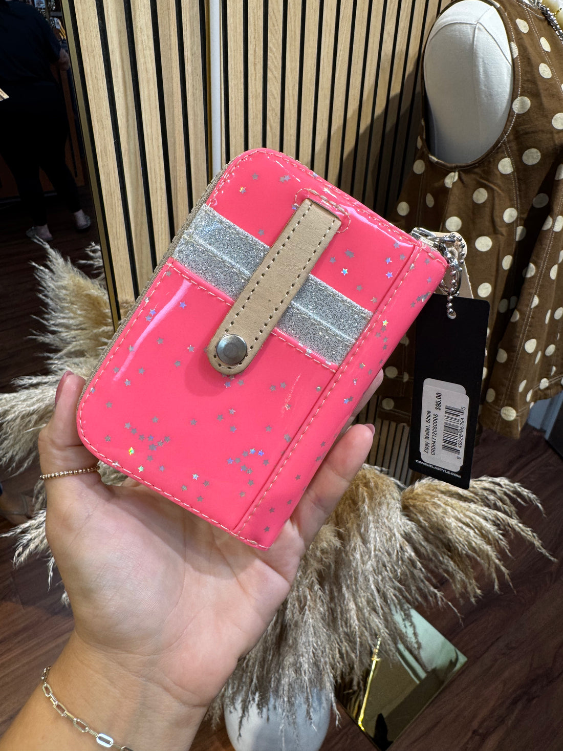 Shine Zippy Wallet By Consuela