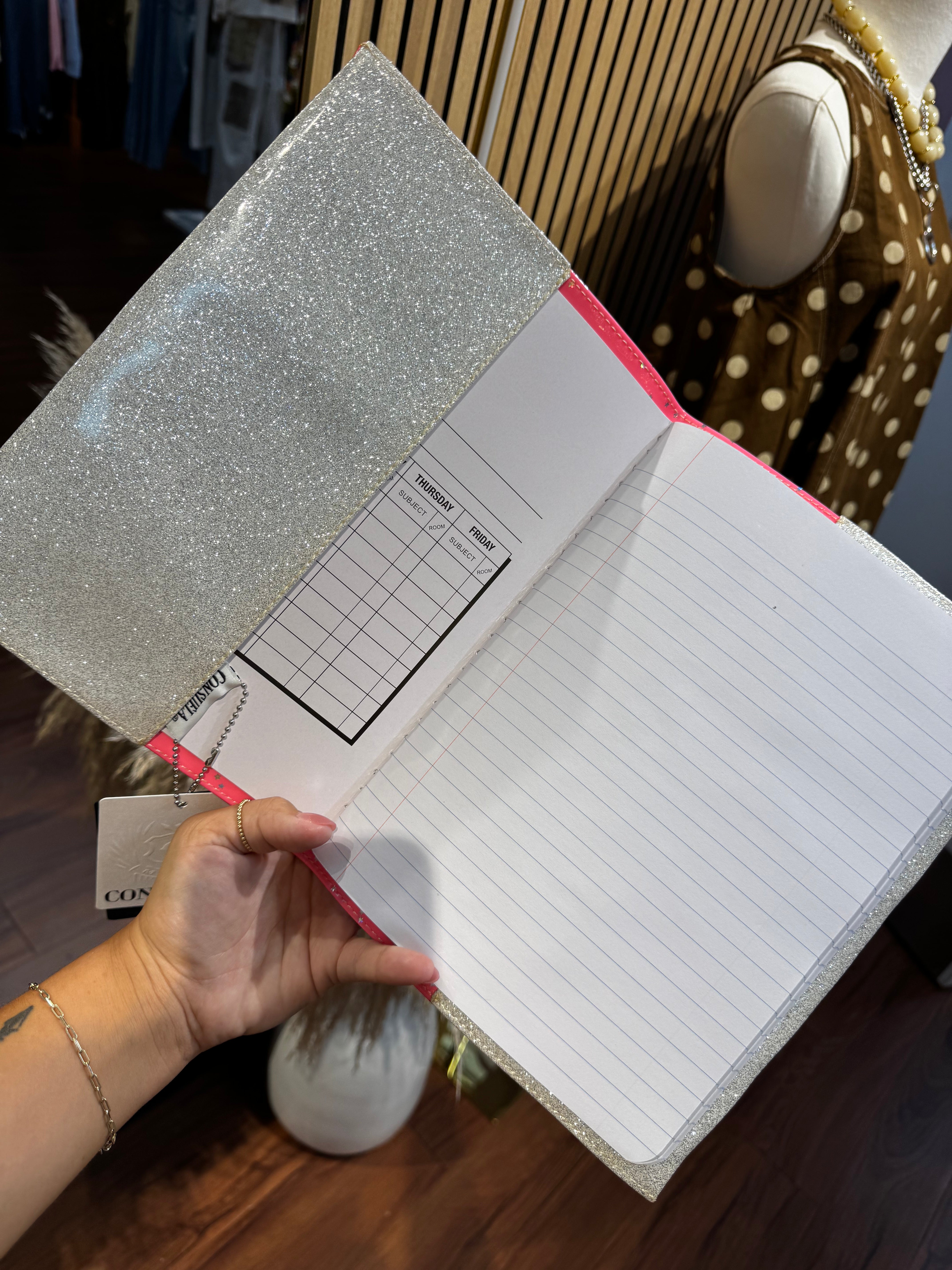 Shine Notebook Cover By Consuela