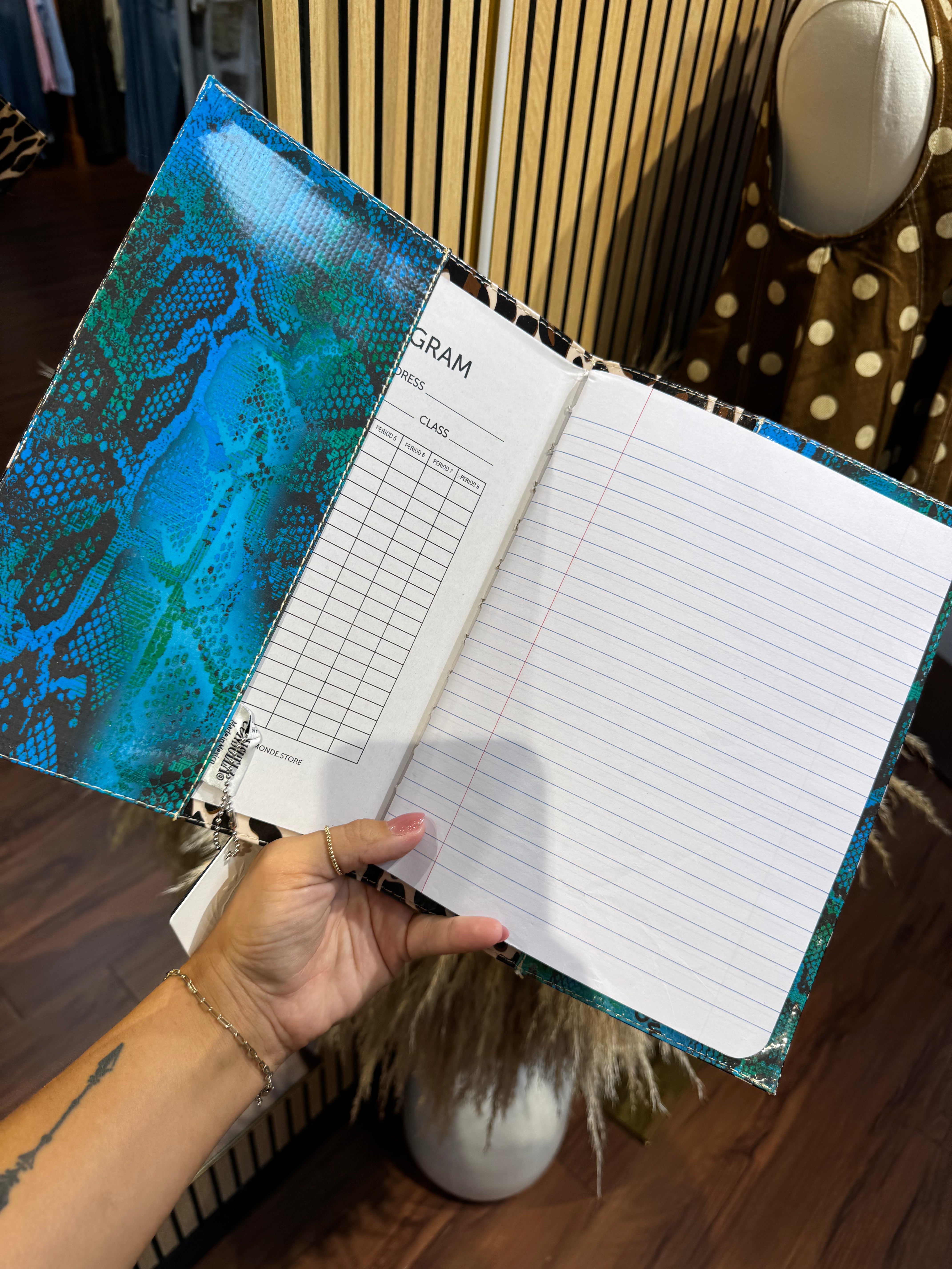 Mona Notebook Cover By Consuela