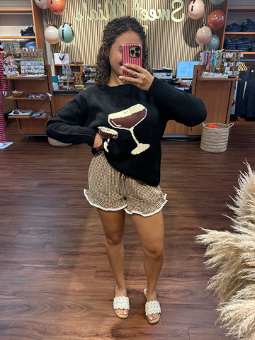 Espresso After Dark Sweater By Panache