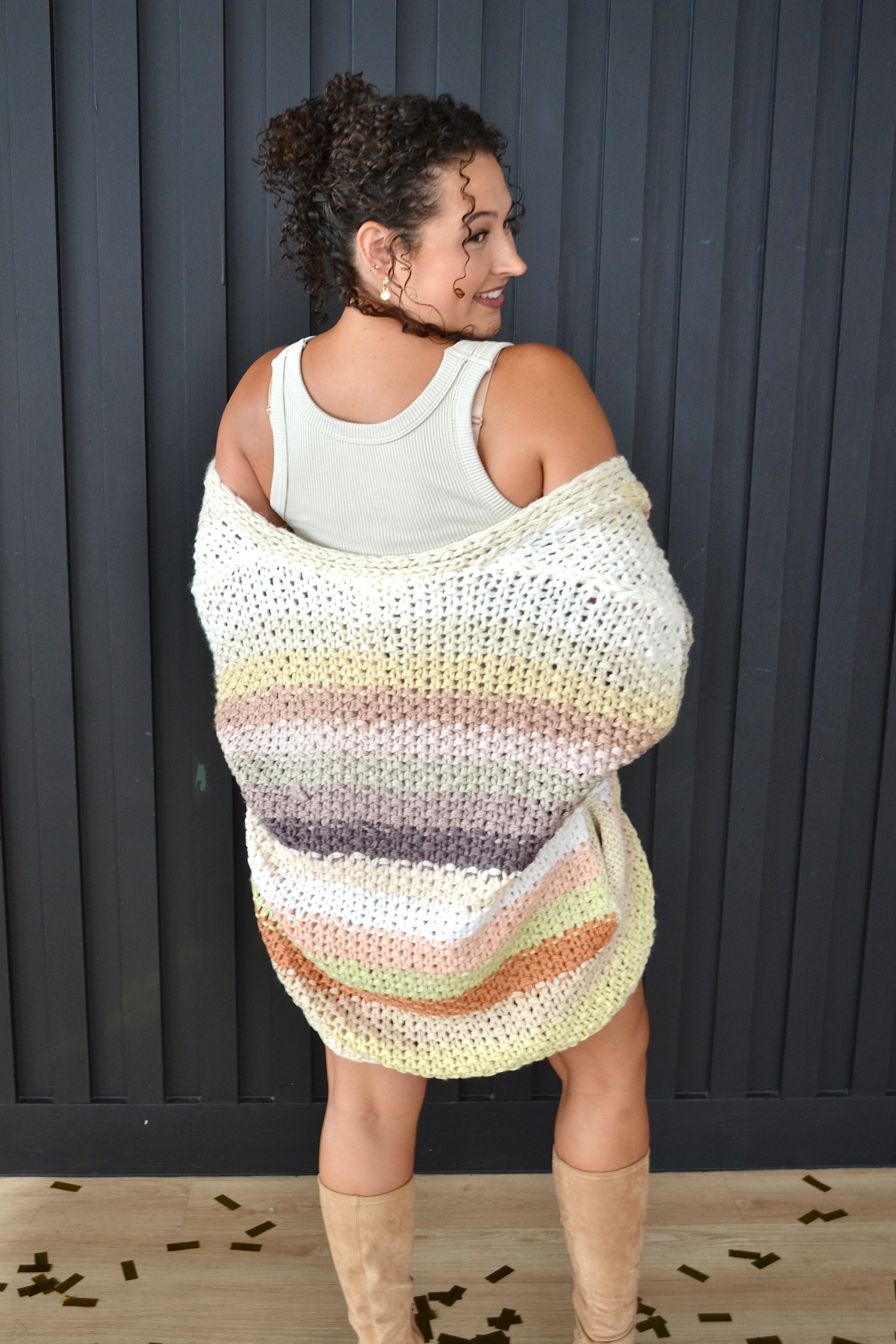 Fireside Sunset Cardigan By Listicle