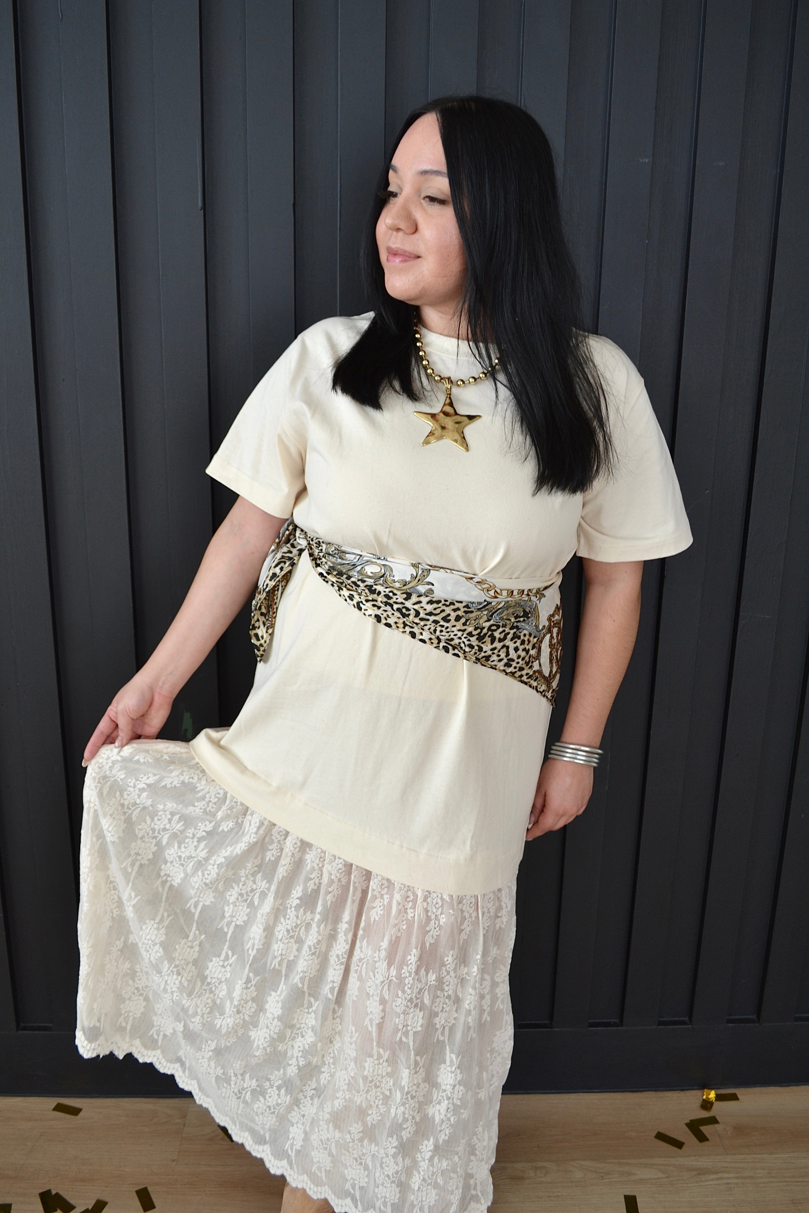 Grace Upon Grace Lace Midi Dress By Rareraw
