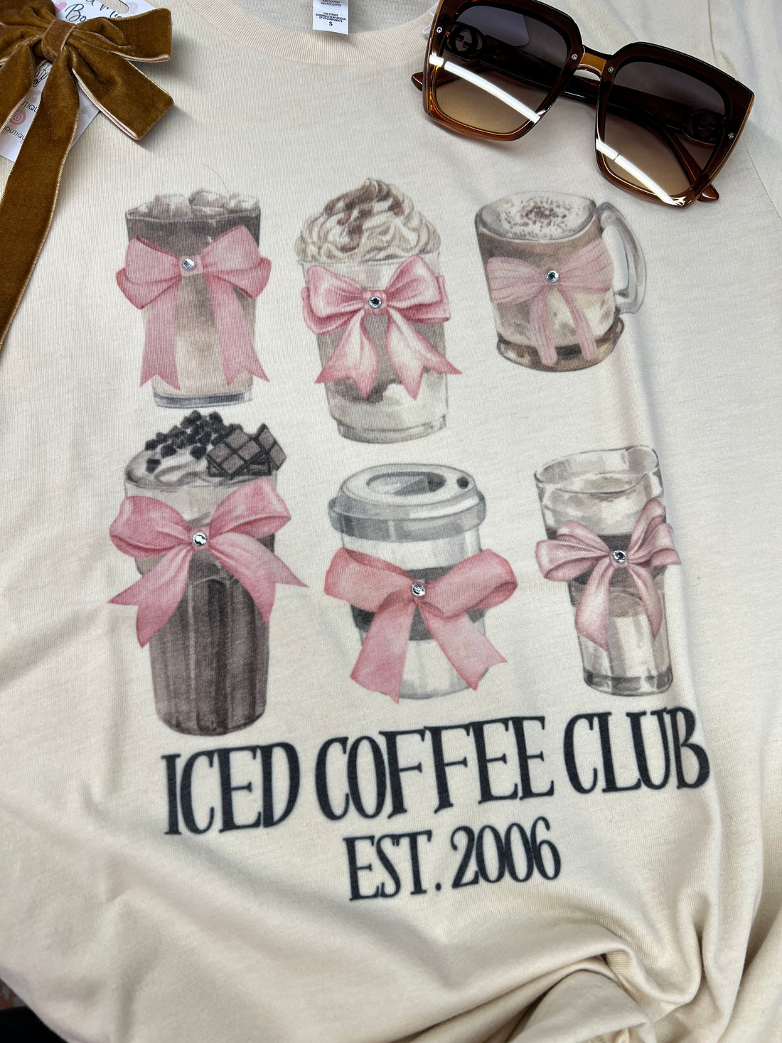 Iced Coffee Graphic Tee