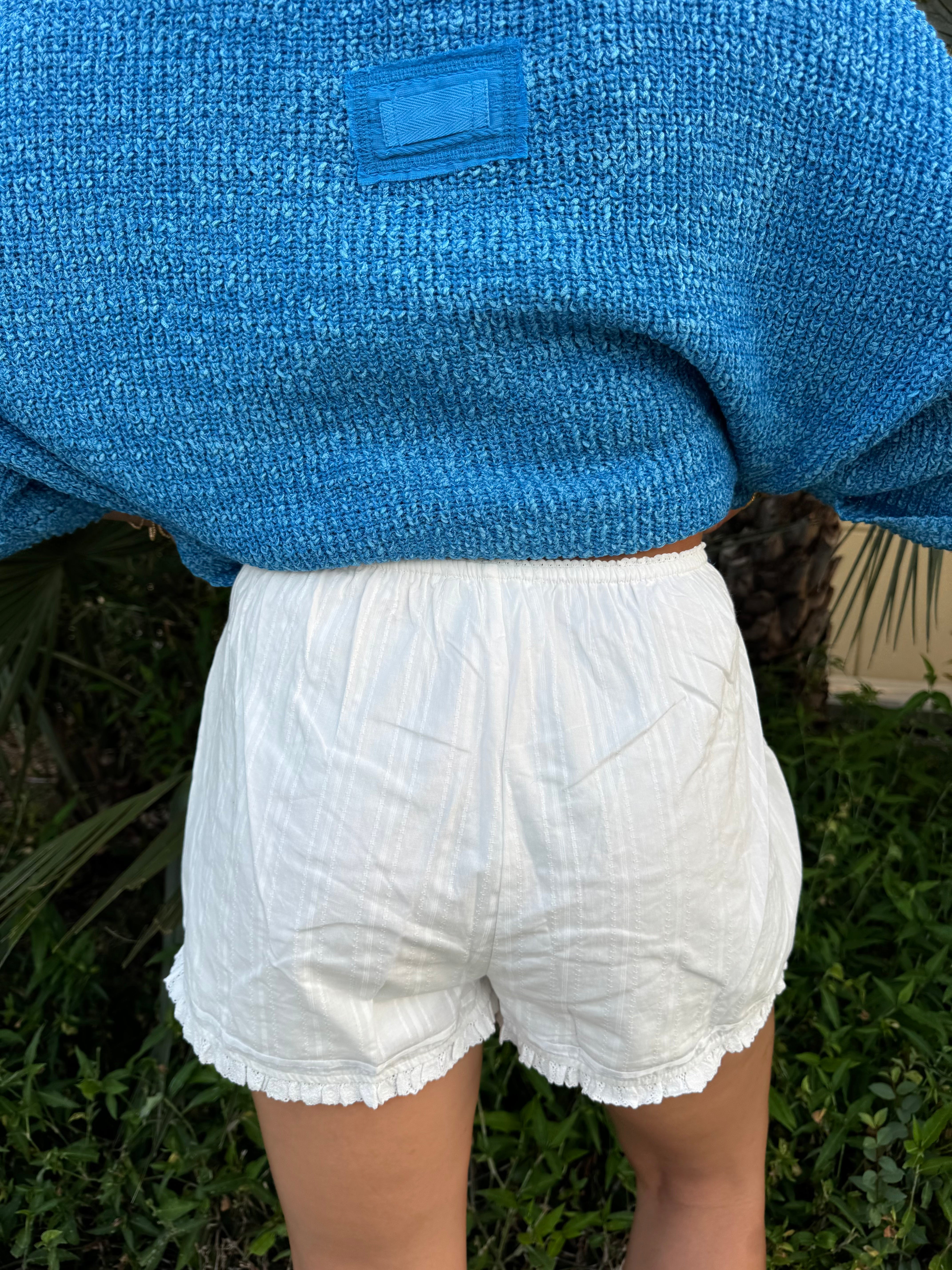 Cottage Charm Eyelet Shorts By Twentifourth