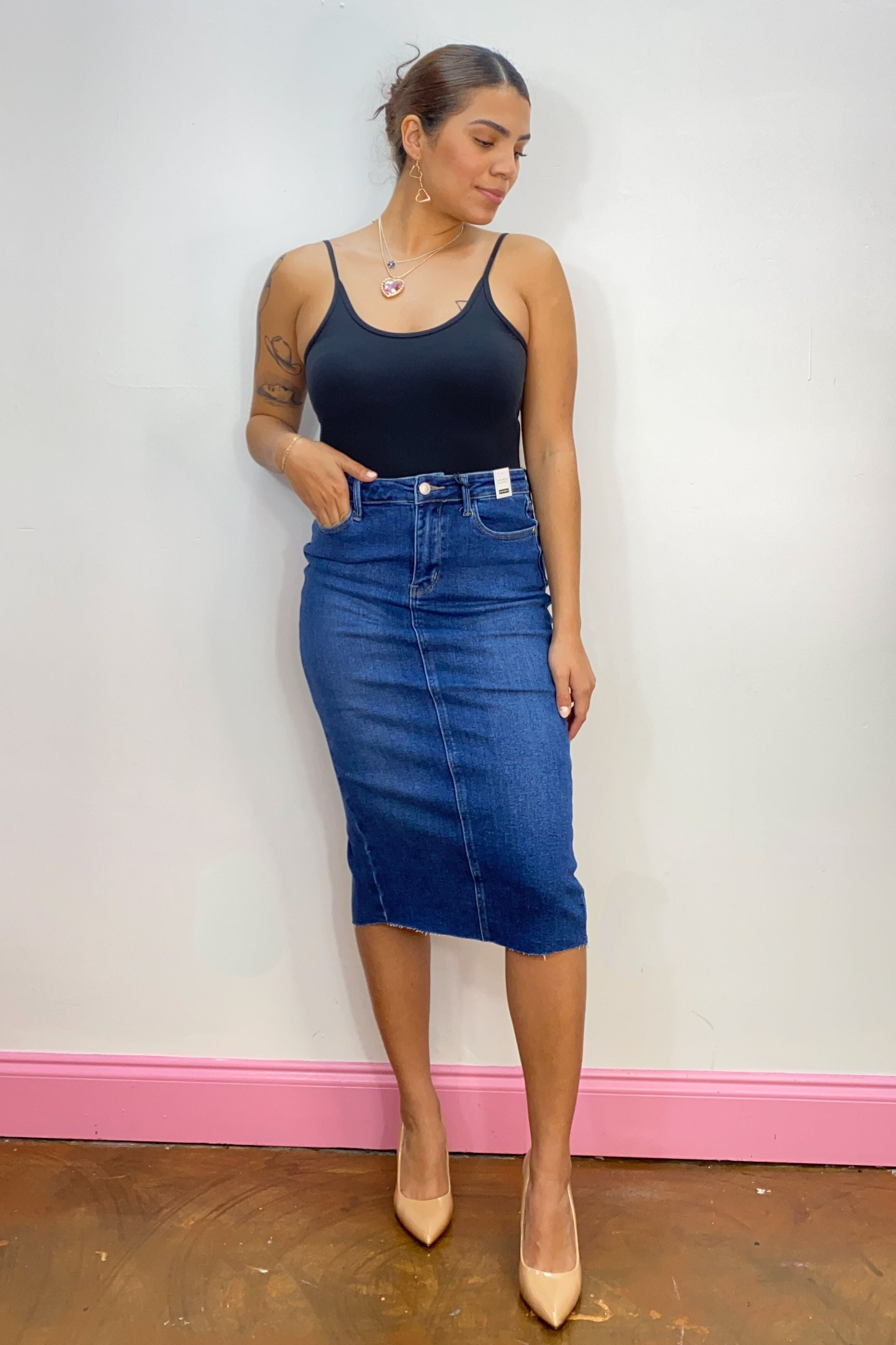 Orders judy blue jean skirt