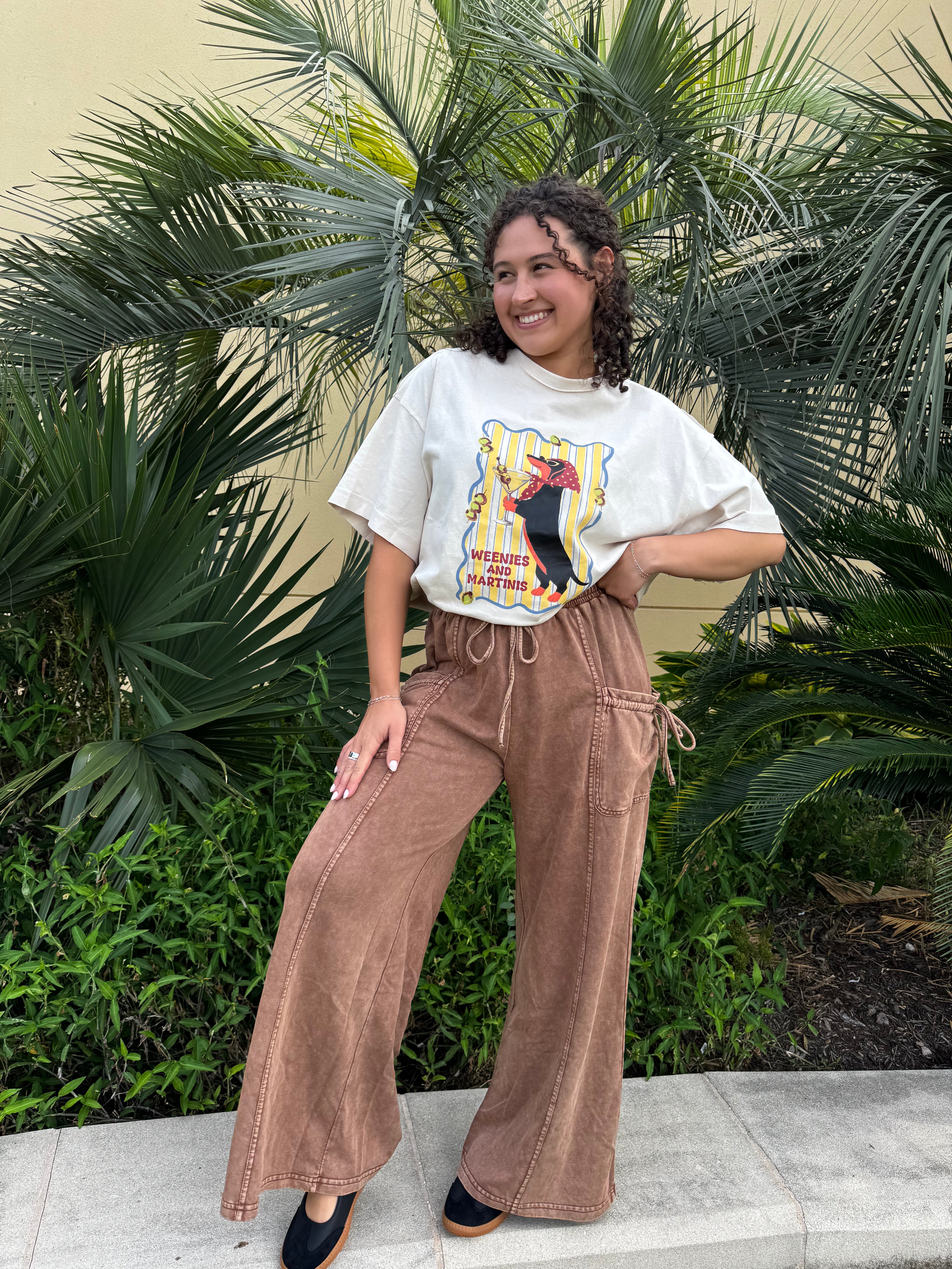 Weenies & Martinis Graphic Tee By EESOME