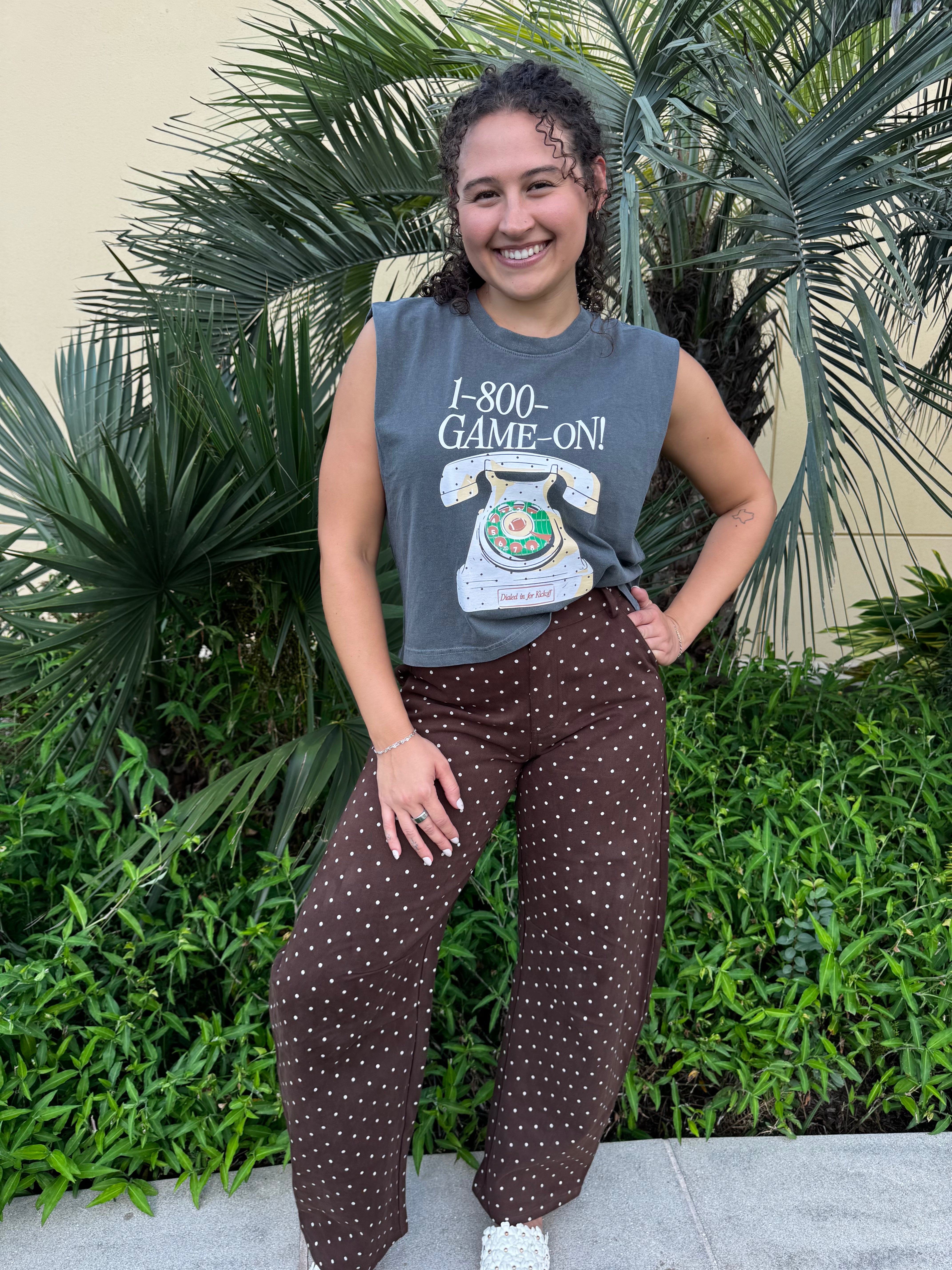Dot About You Barrel Jeans By Pretty Garbage