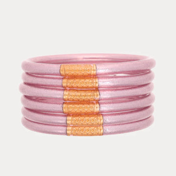 BuDhaGirl Ice Rose All Weather Bangles® (AWB®) - Set of 6