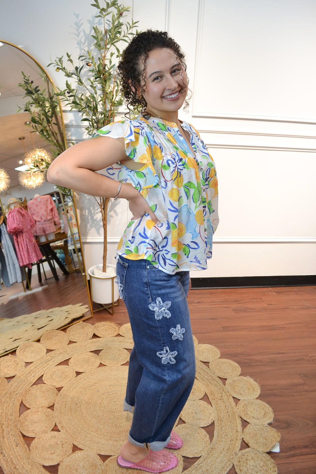 Limoncello Breeze Blouse By Eesome