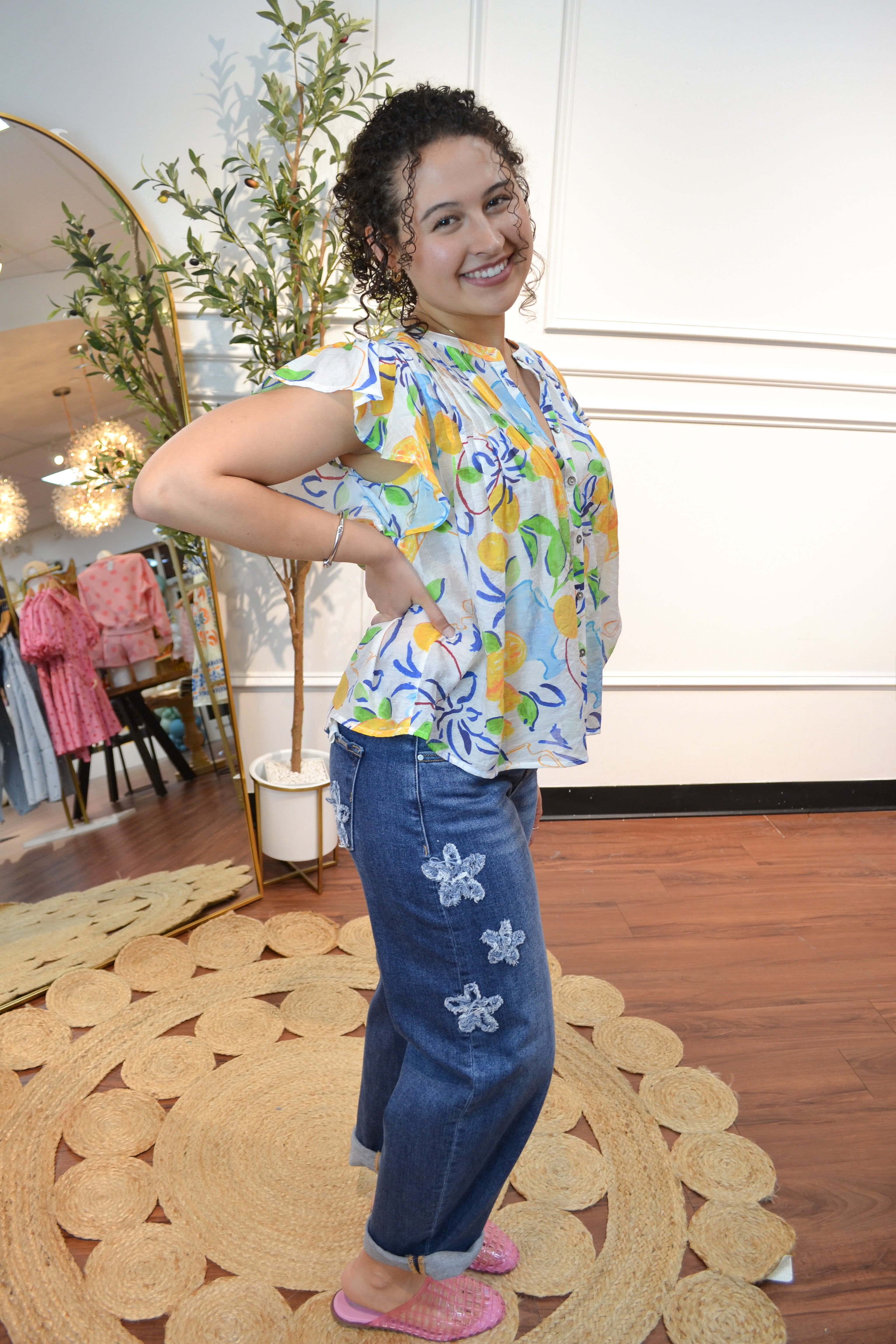 Limoncello Breeze Blouse By Eesome