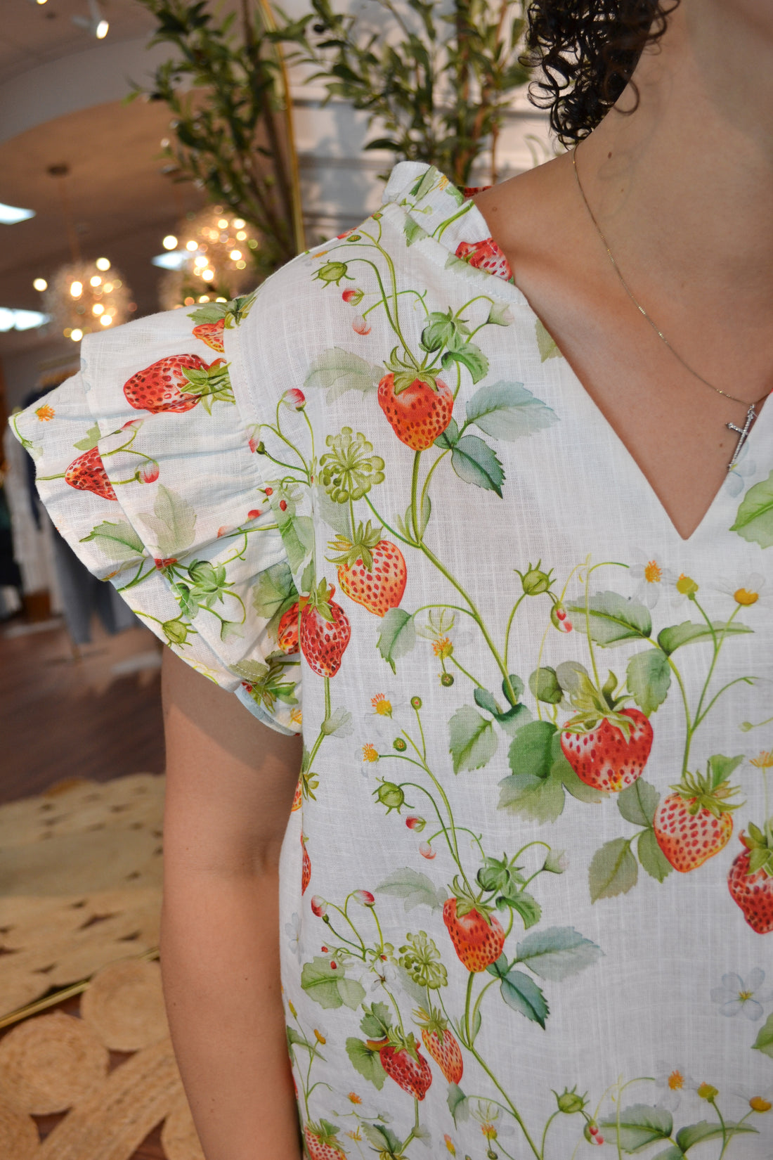 Berry Sweet Flutter Top By Eesome