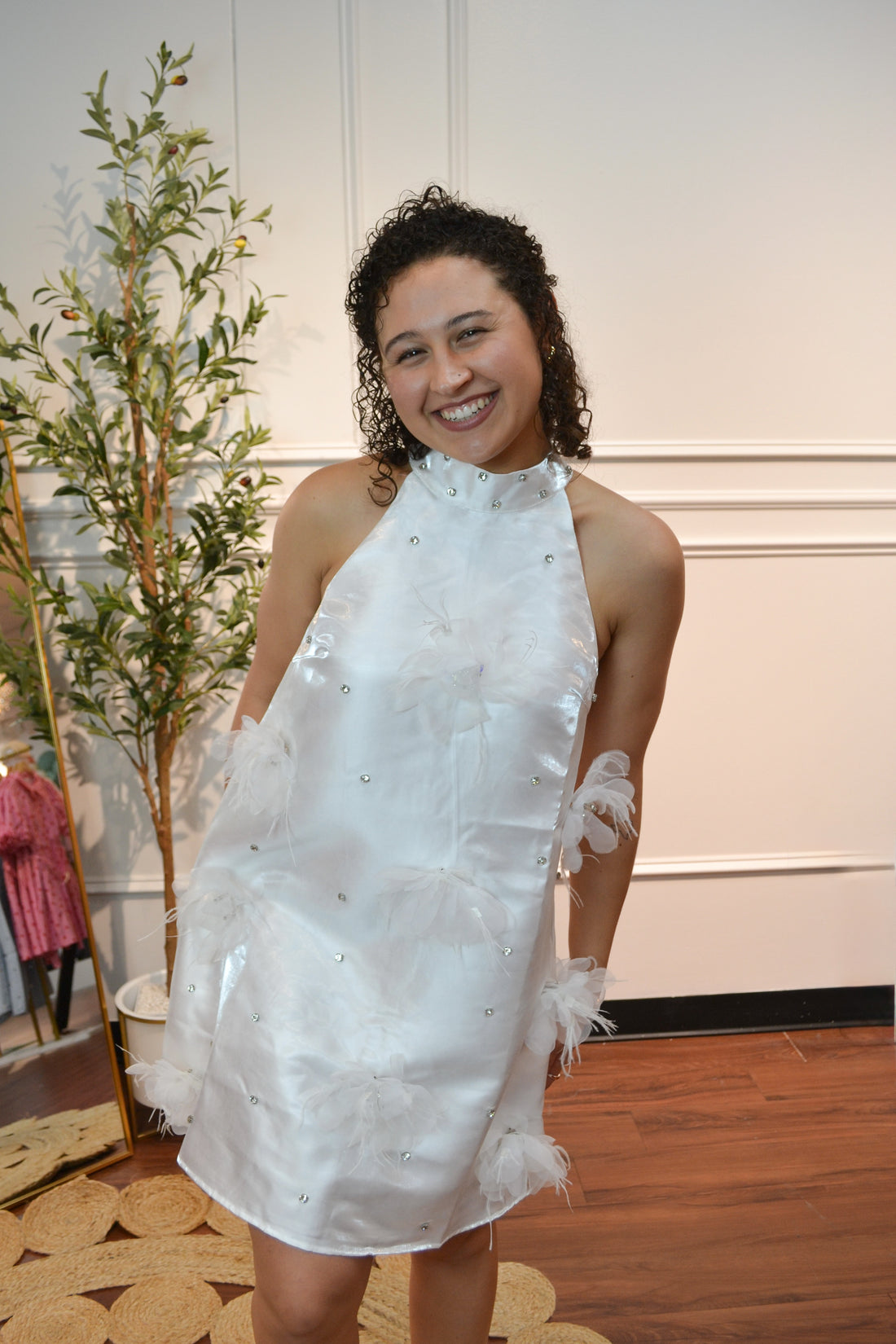 Happily Ever After Mini Dress By INA