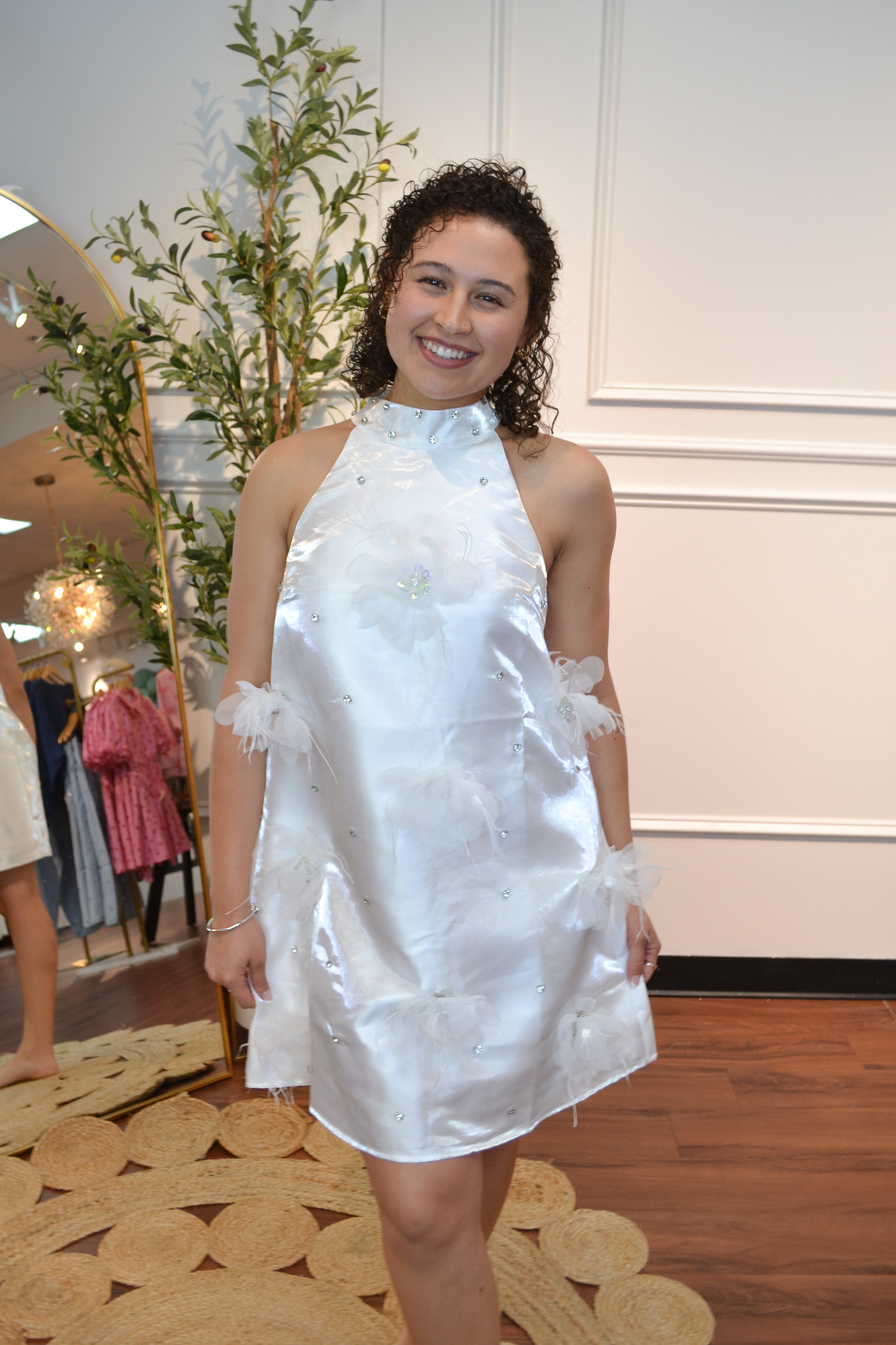 Happily Ever After Mini Dress By INA